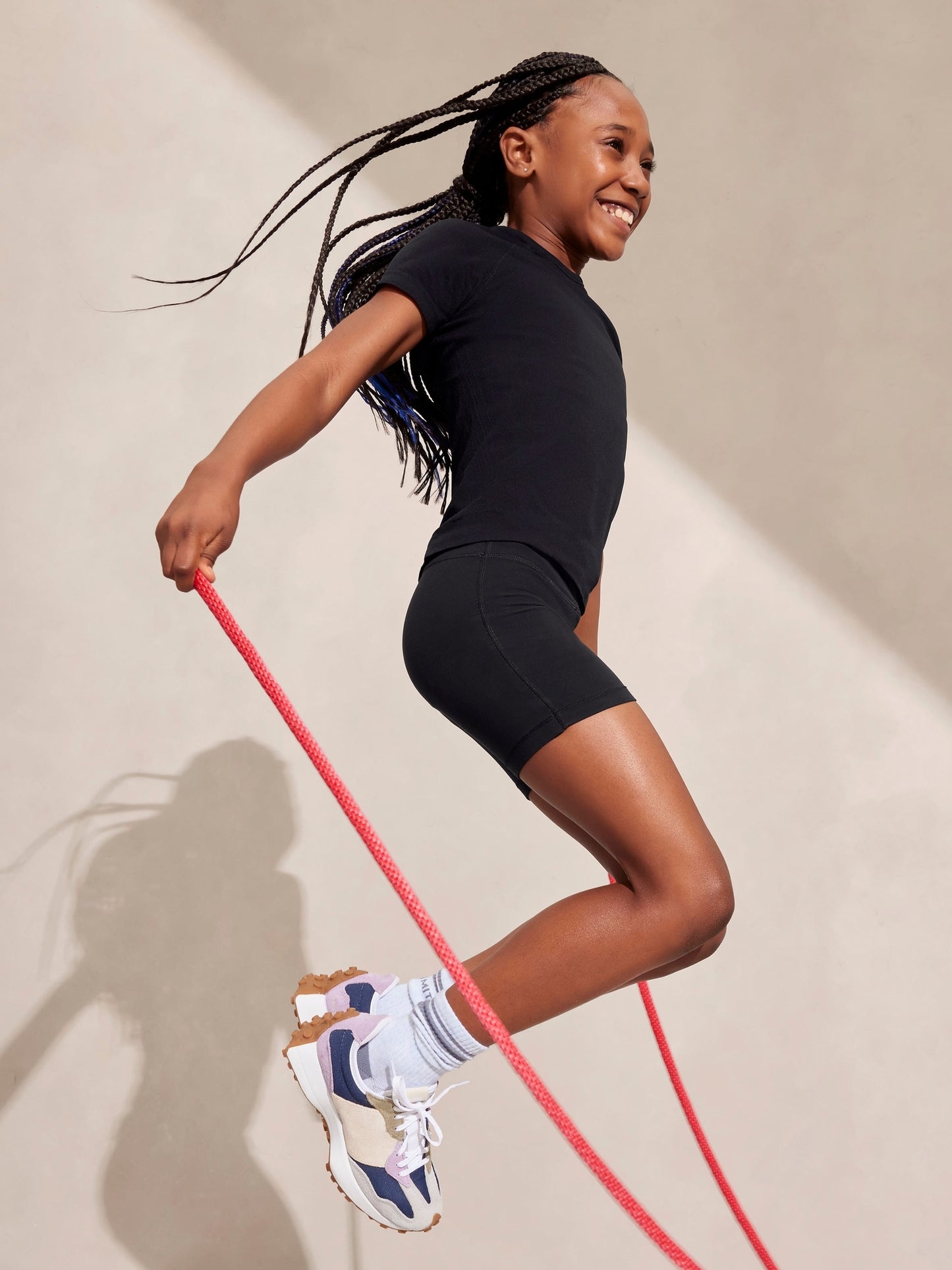 Athleta Girl Power Up Seamless Regular Length Tee