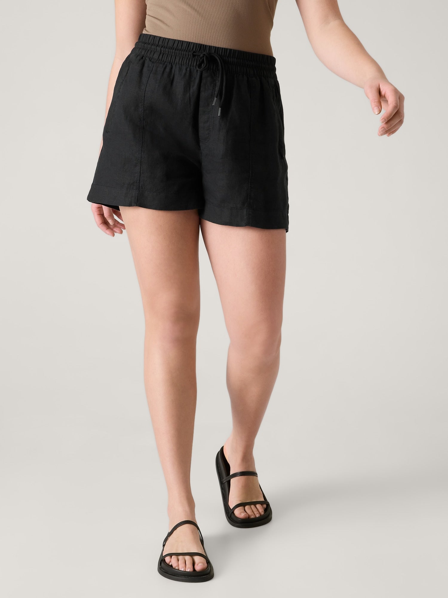 Retreat Linen Short Athleta Kuwait Official Store