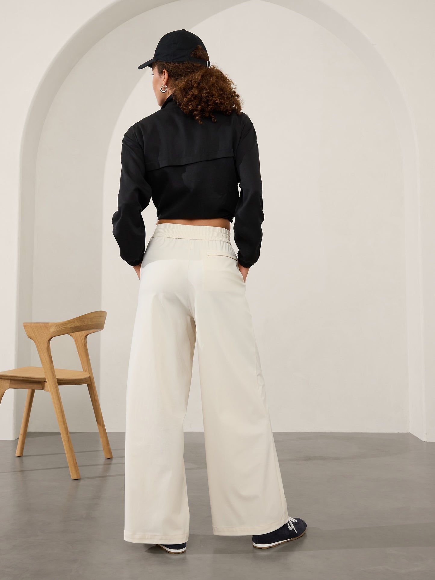 بنطال بيناكل بخصر مرتفع