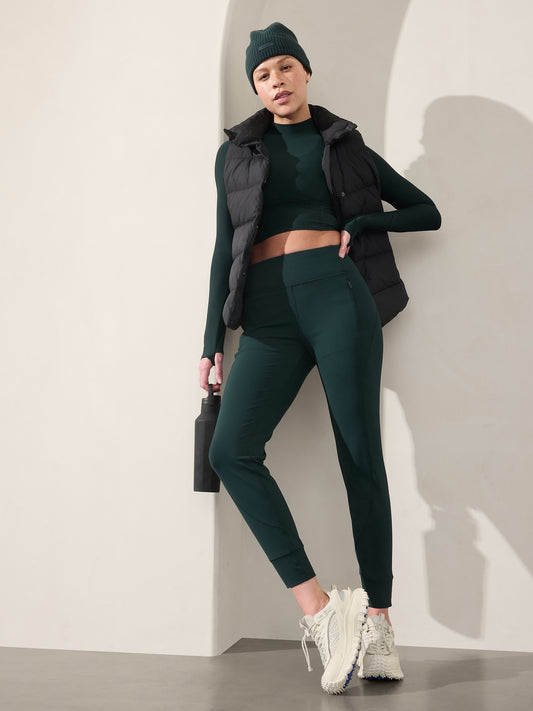 بنطال رياضي رينير بخصر متوسط الارتفاع