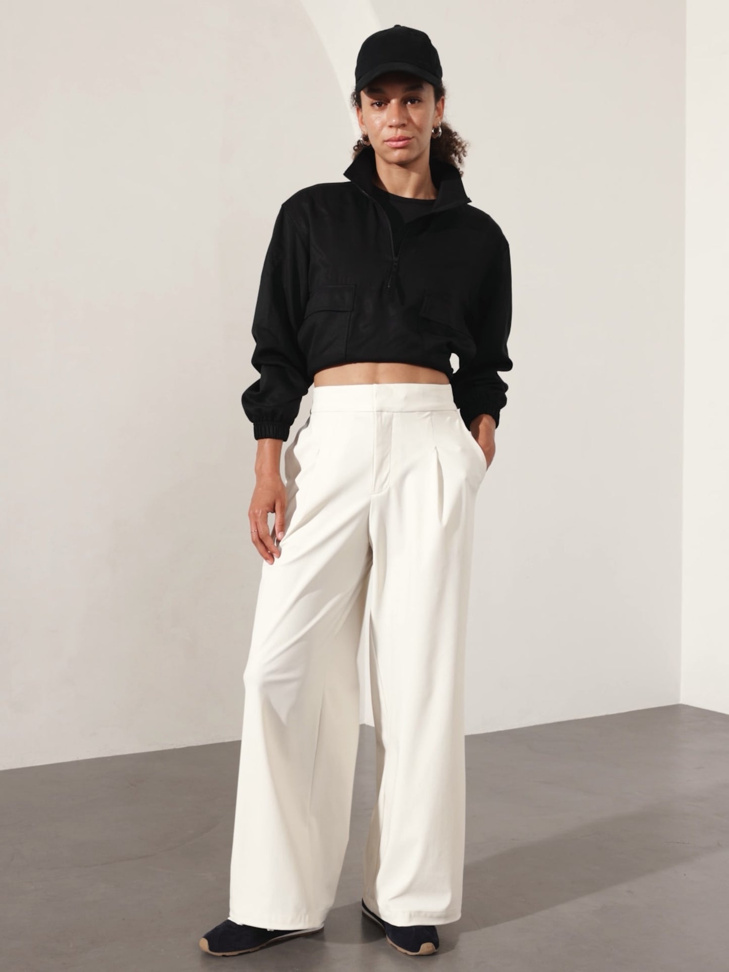 بنطال بيناكل بخصر مرتفع