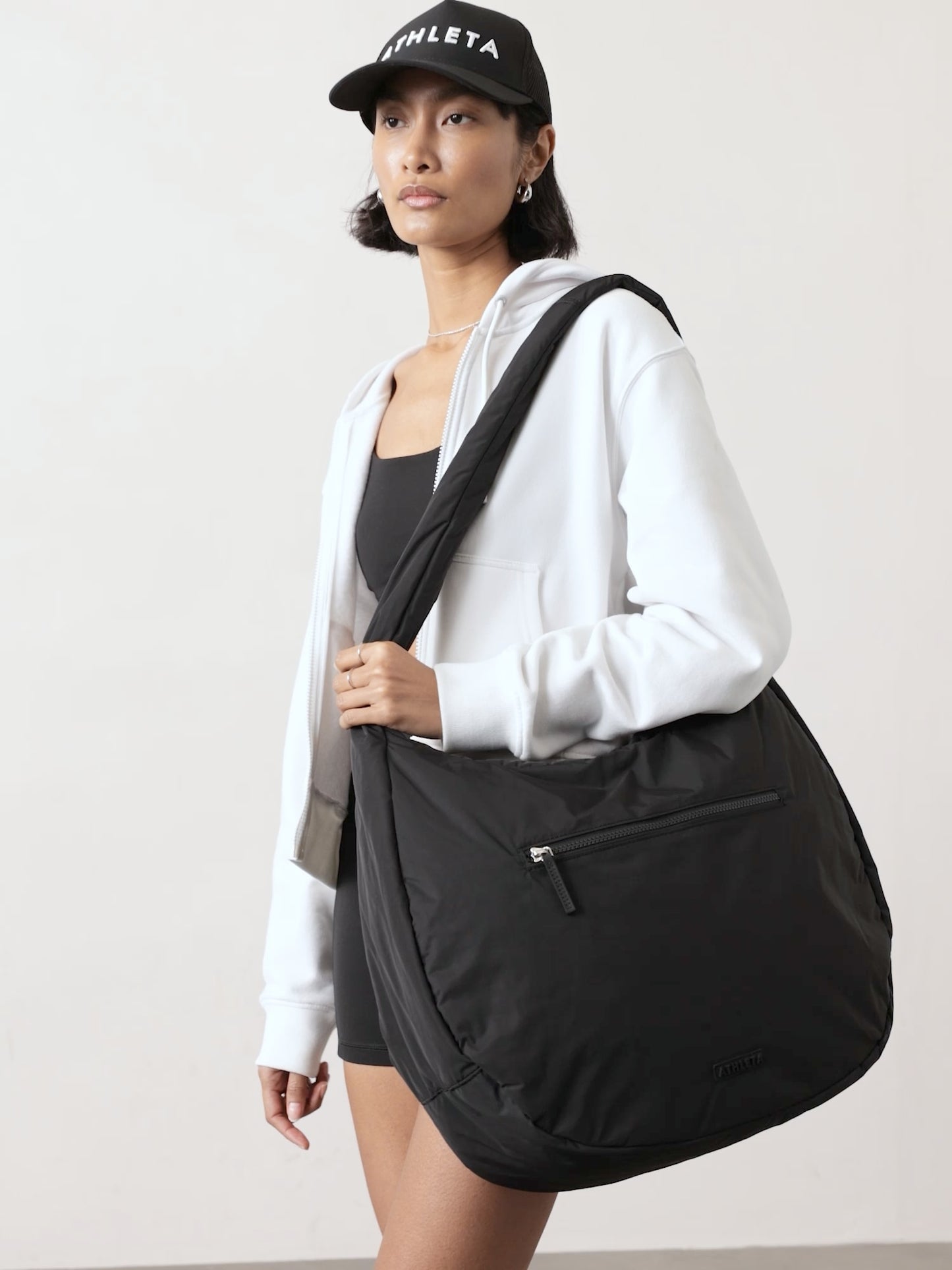 All About Oversized Crossbody Hobo Bag