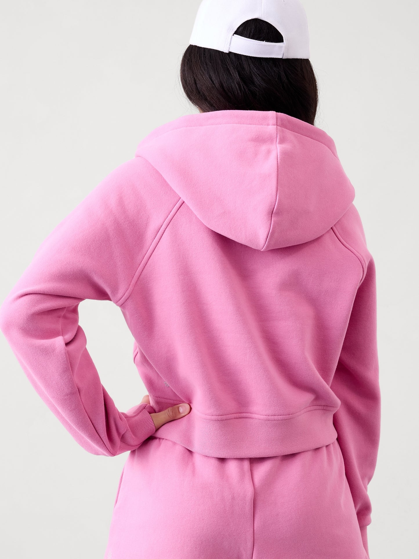 Athleta Girl All Day Half Zip Hoodie