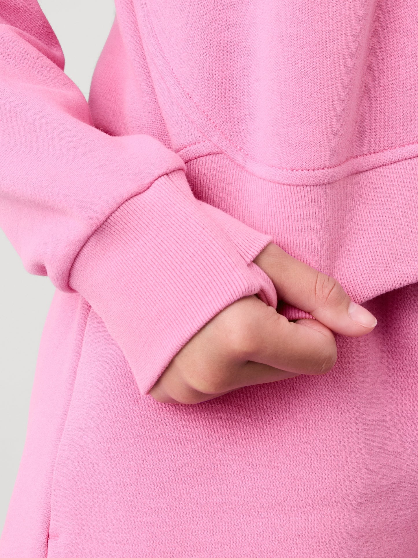 Athleta Girl All Day Half Zip Hoodie