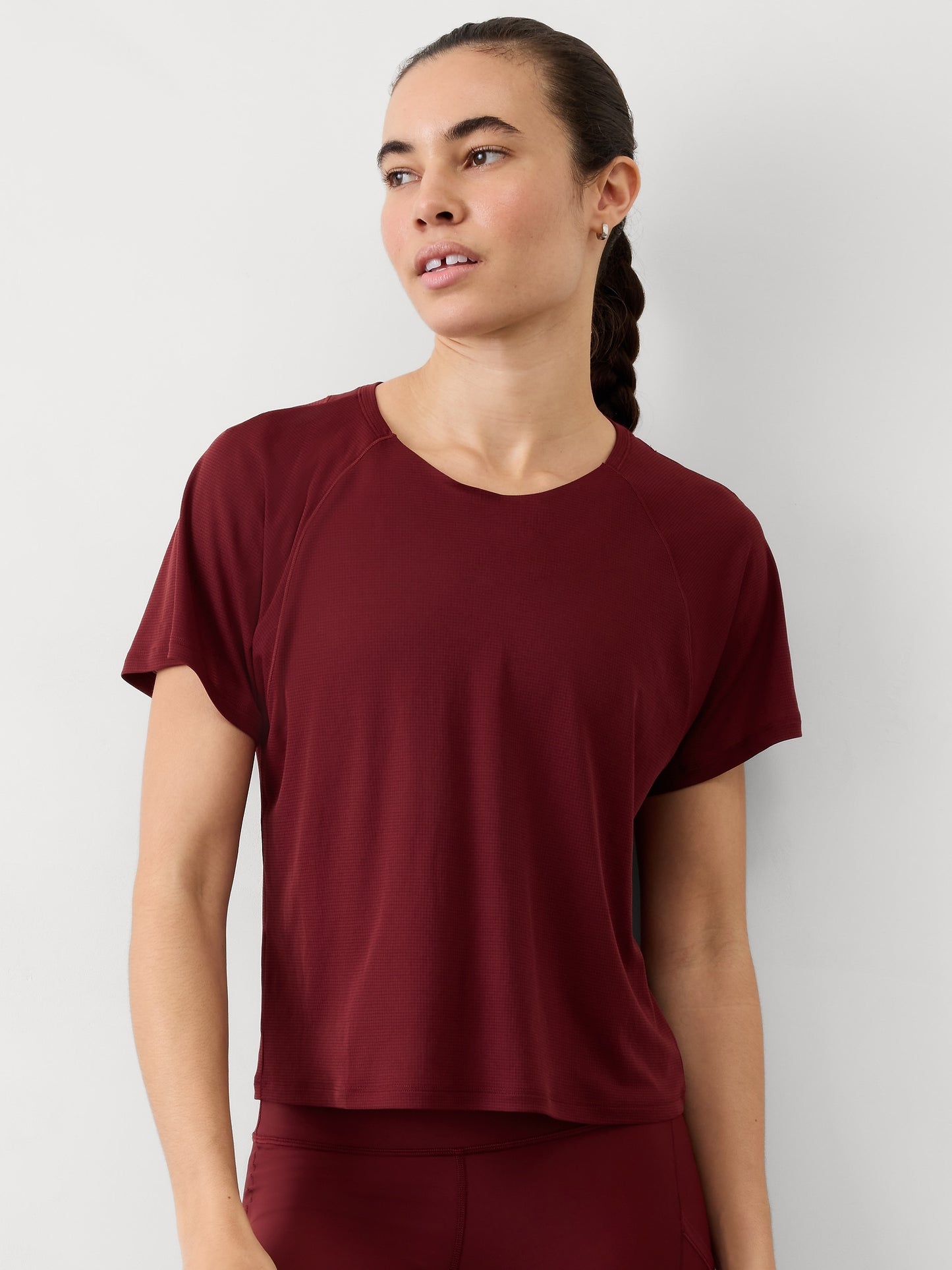 Grid Knit Tee