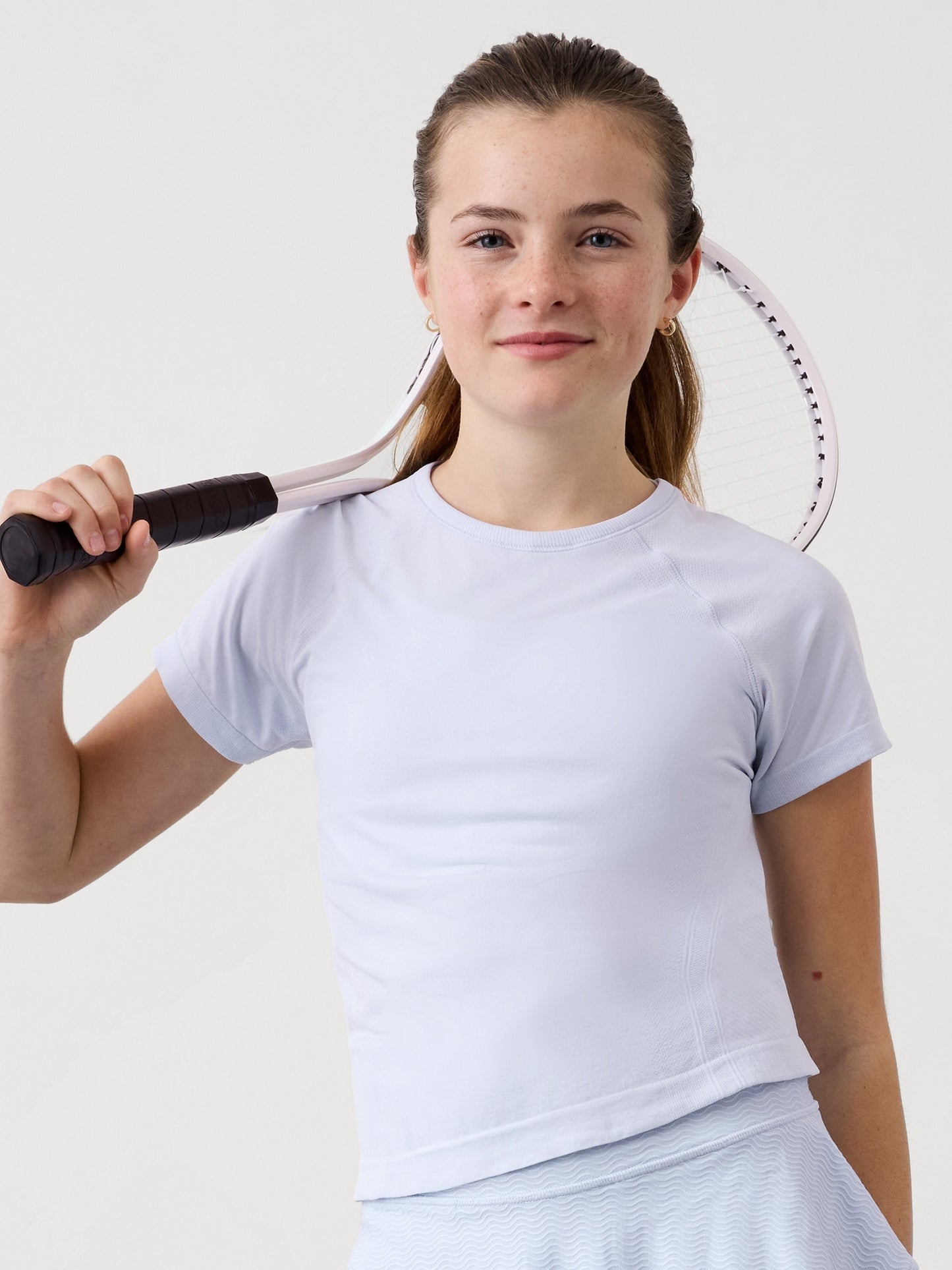 Athleta Girl Power Up Sport Length Tee