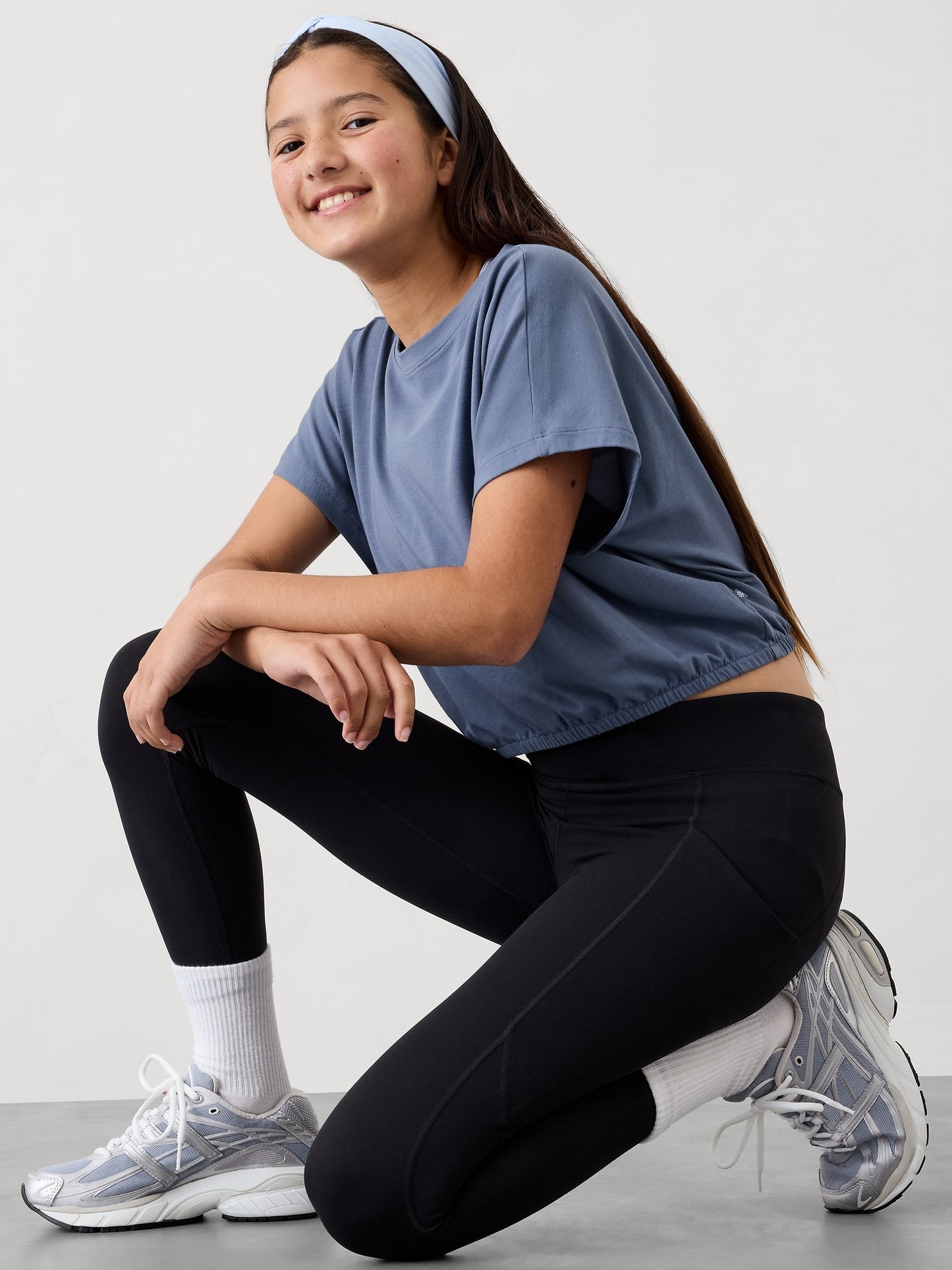 Athleta Girl Right Moves Dolman Tee
