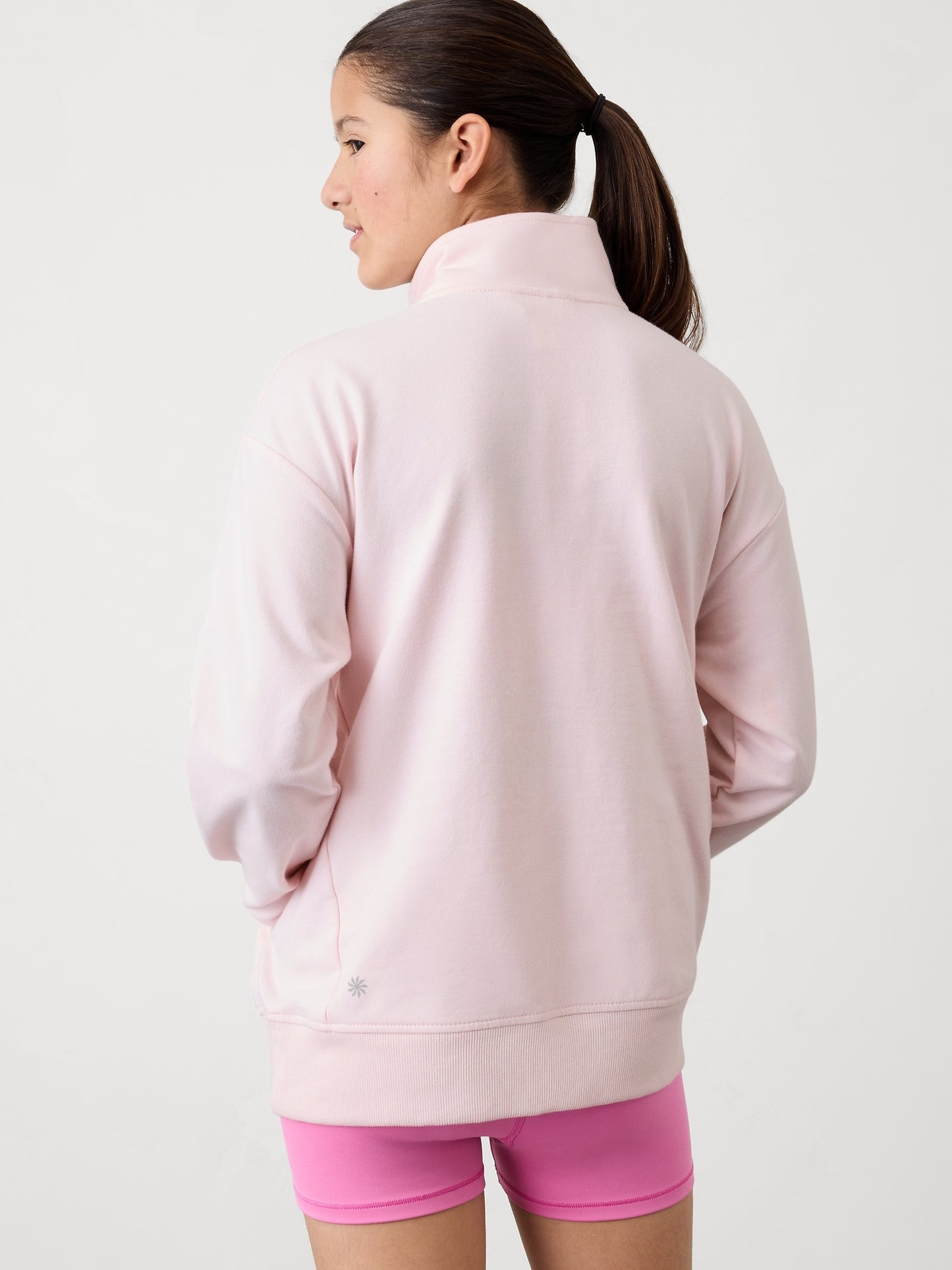 Athleta Girl All Day 1/4 Zip Sweatshirt