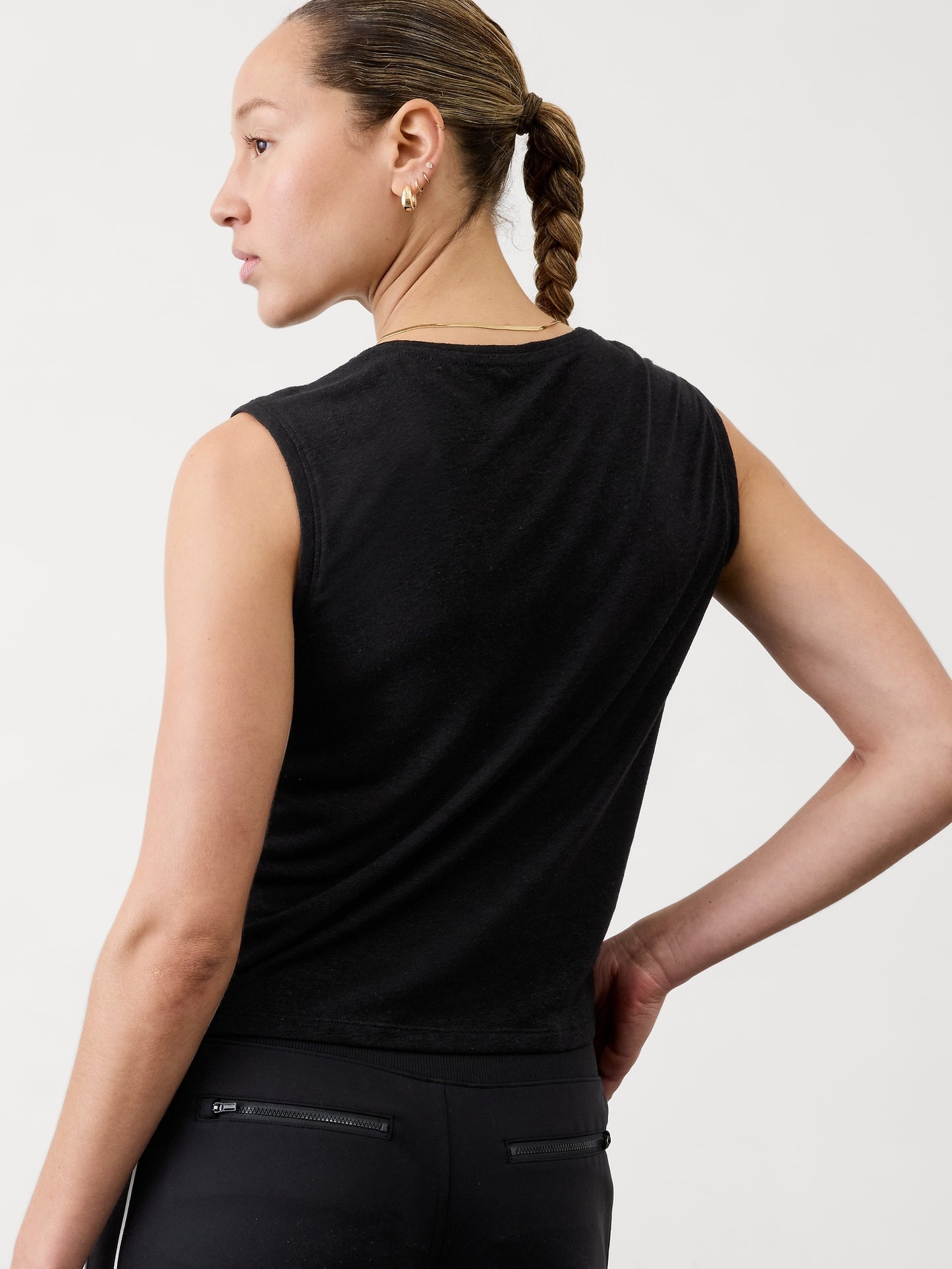 بلوزة جيت أواي ماسيل من مزيج الكتان