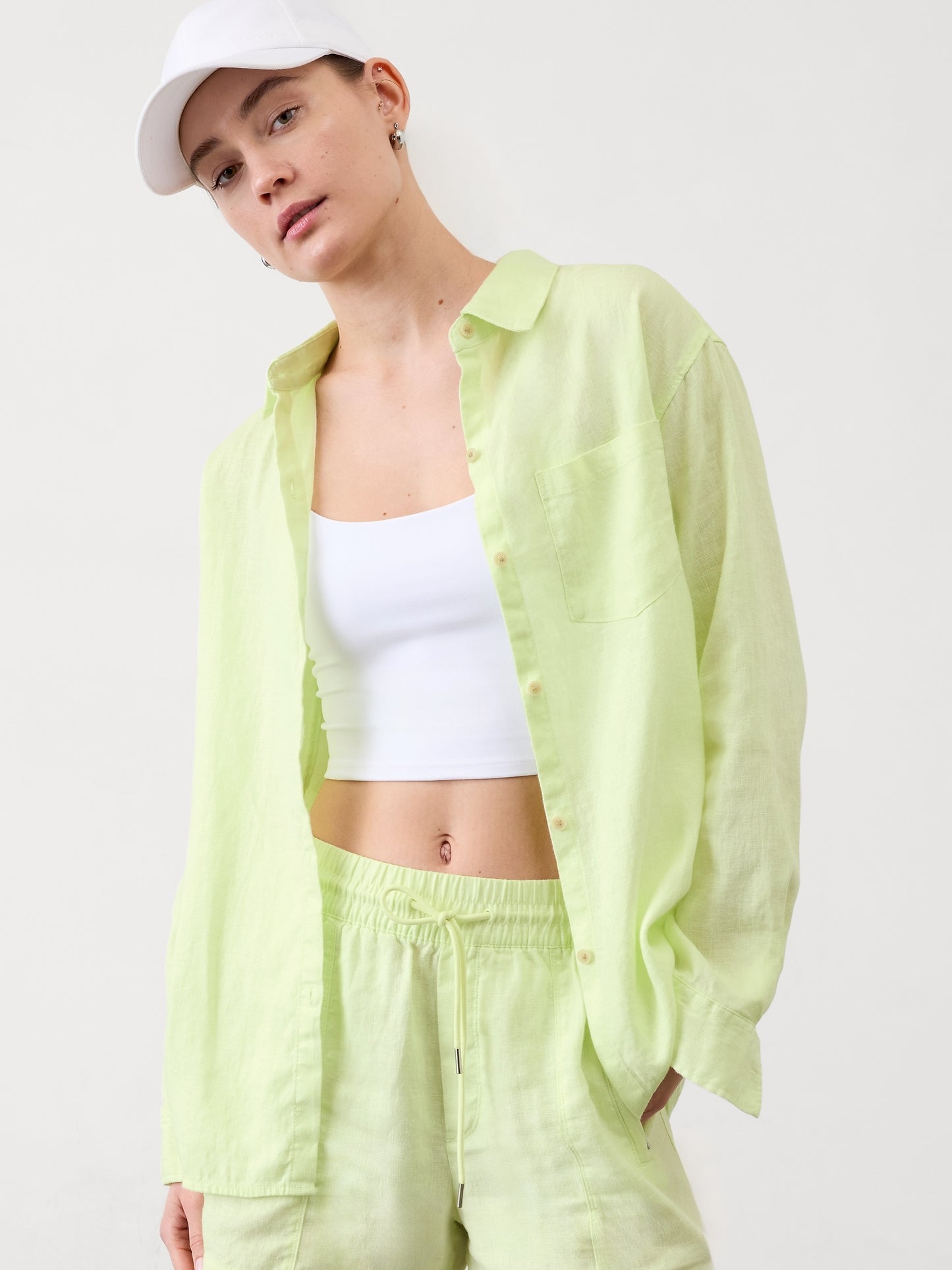 Retreat Linen Top