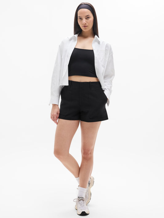 شورت سكاي لاين بخصر مرتفع مصمم خصيصاً