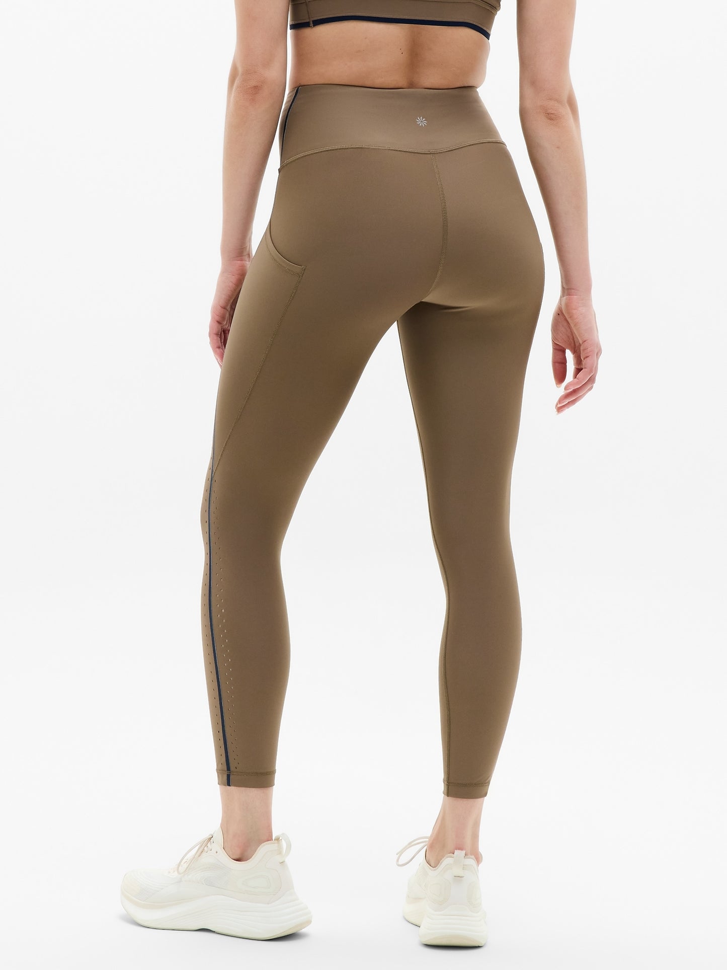Interval Stash Ultra High Rise Tipped Lasercut 7/8 Legging