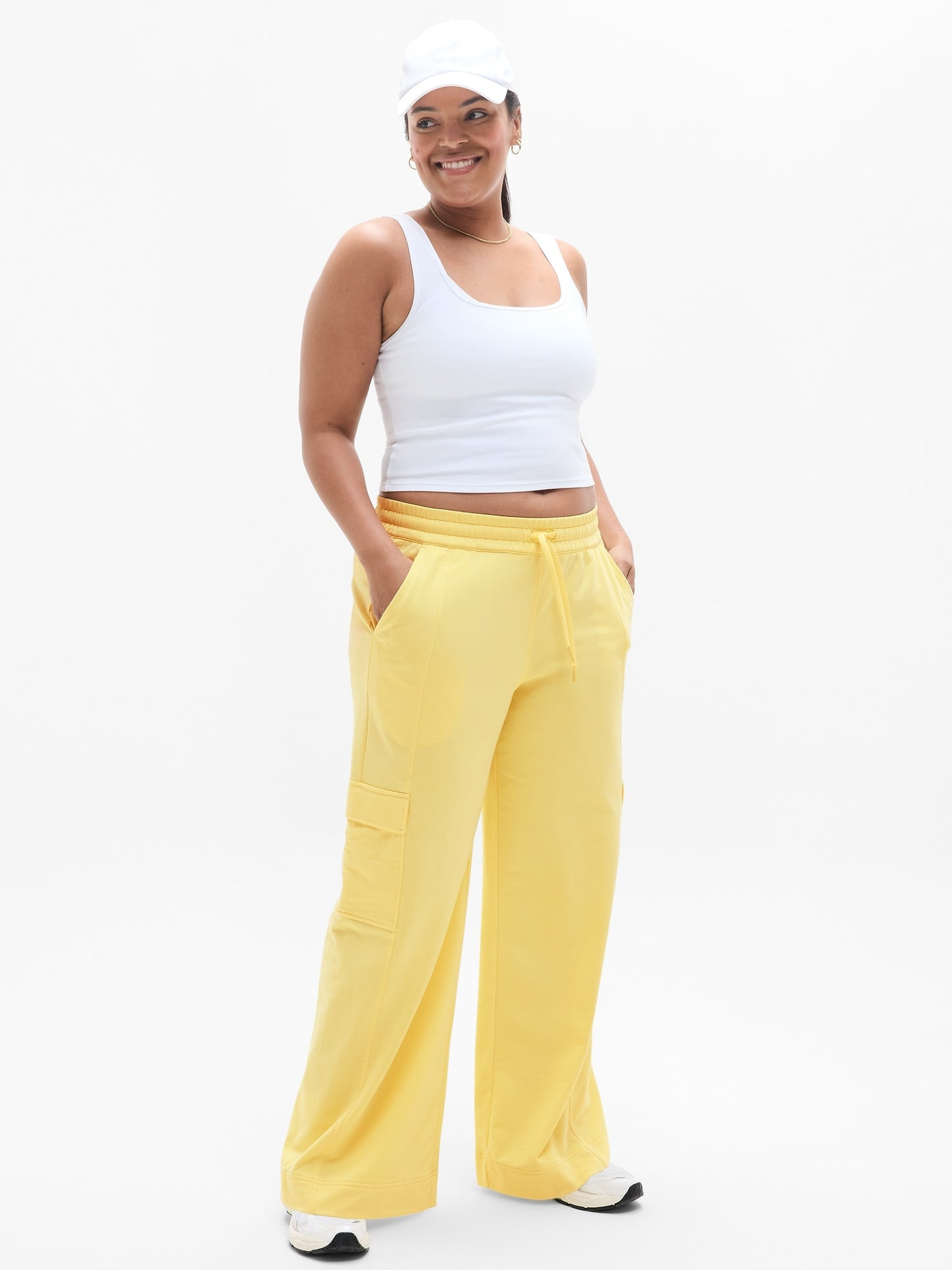 Retroterry High Rise Wide Leg Cargo Pant