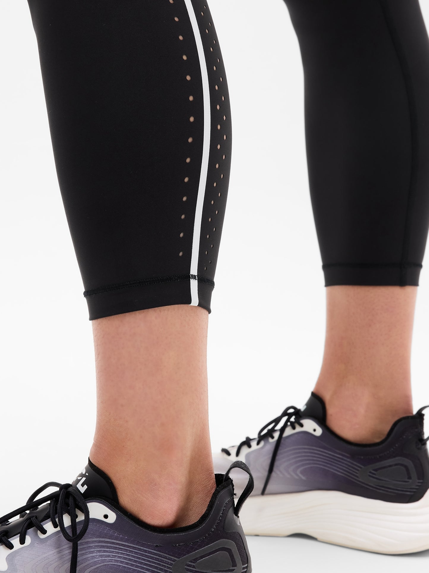Interval Stash Ultra High Rise Tipped Lasercut 7/8 Legging