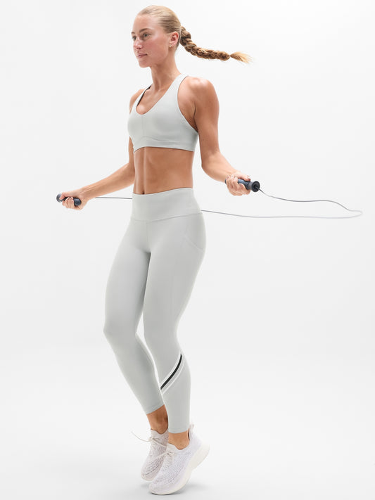 ليجنز انترفال بخصر مرتفع 7/8 وفتحة جيب مخفي