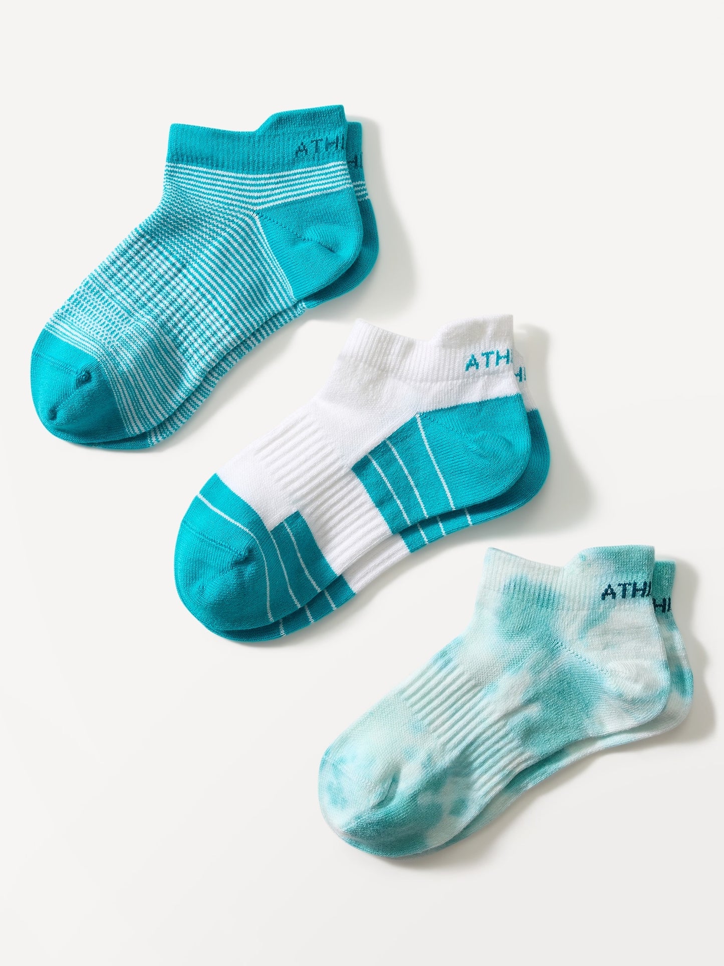 جوارب أثليتا جيرل إيفري داي حتى الكاحل - عبوة من 3 قطع