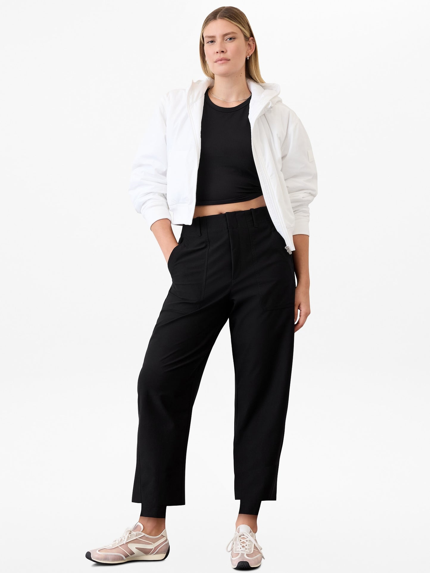 Skyline High Rise Barrel Leg Pant