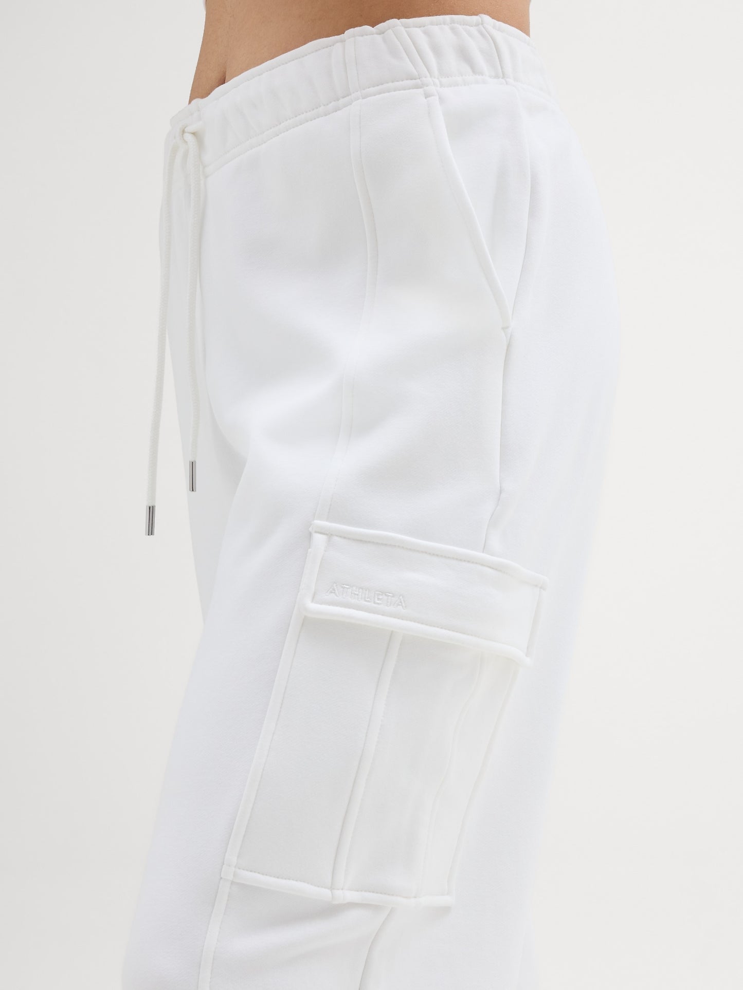 Heavyweight Terry Mid Rise Cargo Jogger