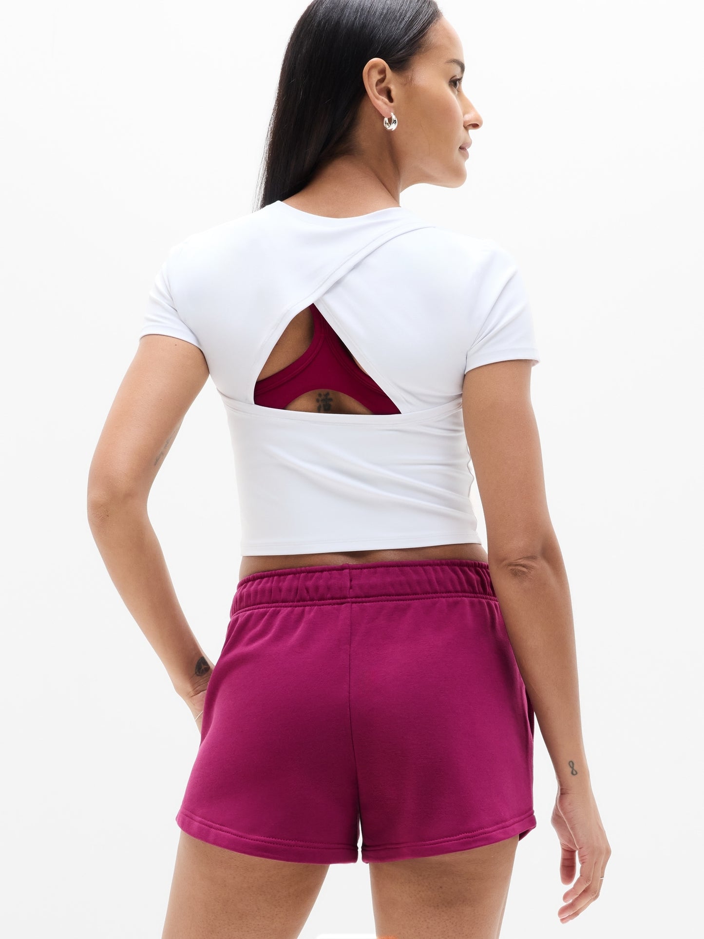Terry Mid Rise 3" Sportie Short