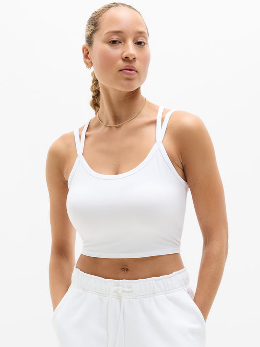 Signature Rib Double Strap Tank