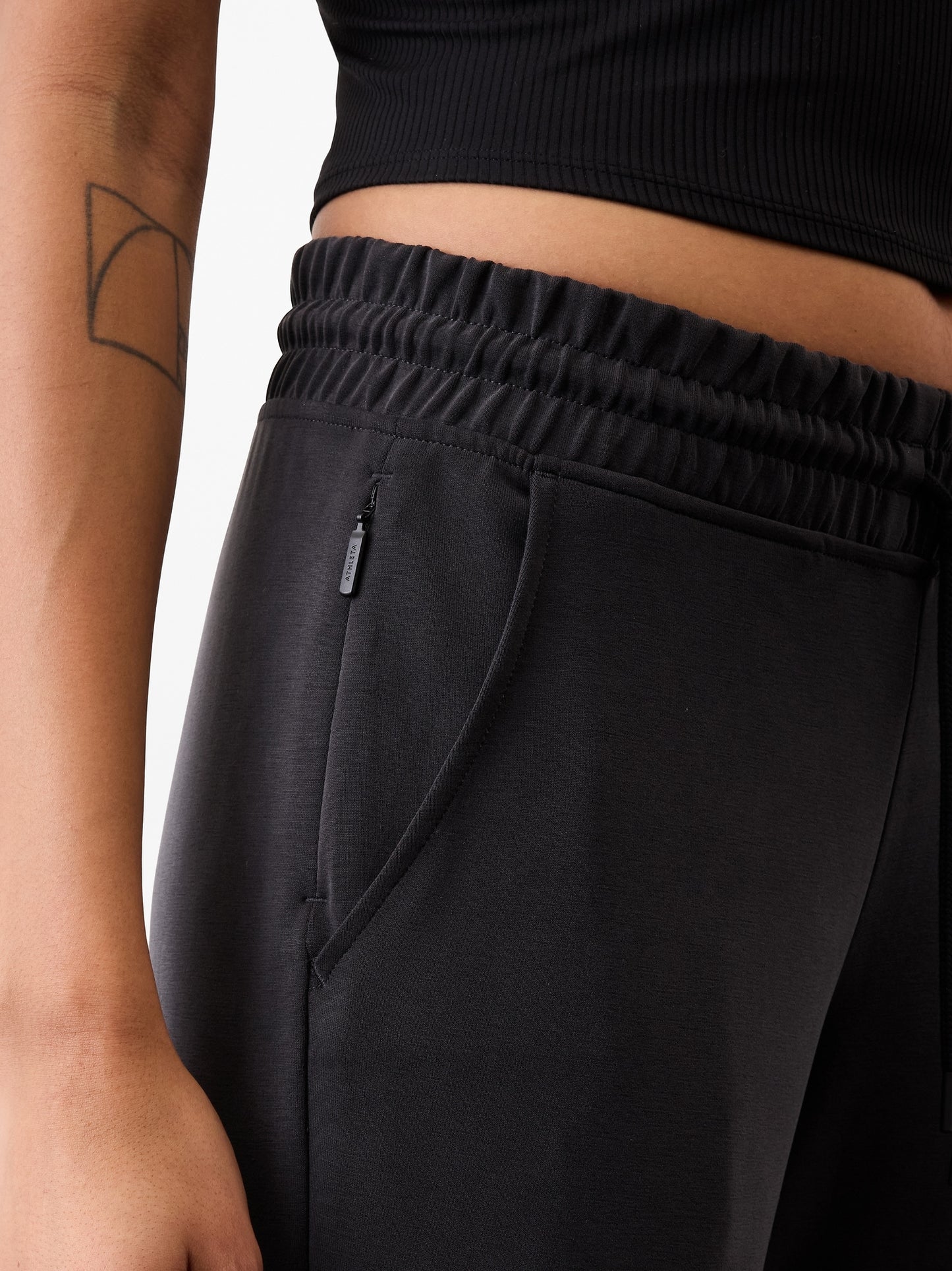 بنطال Seasoft المستقيم متوسط الارتفاع