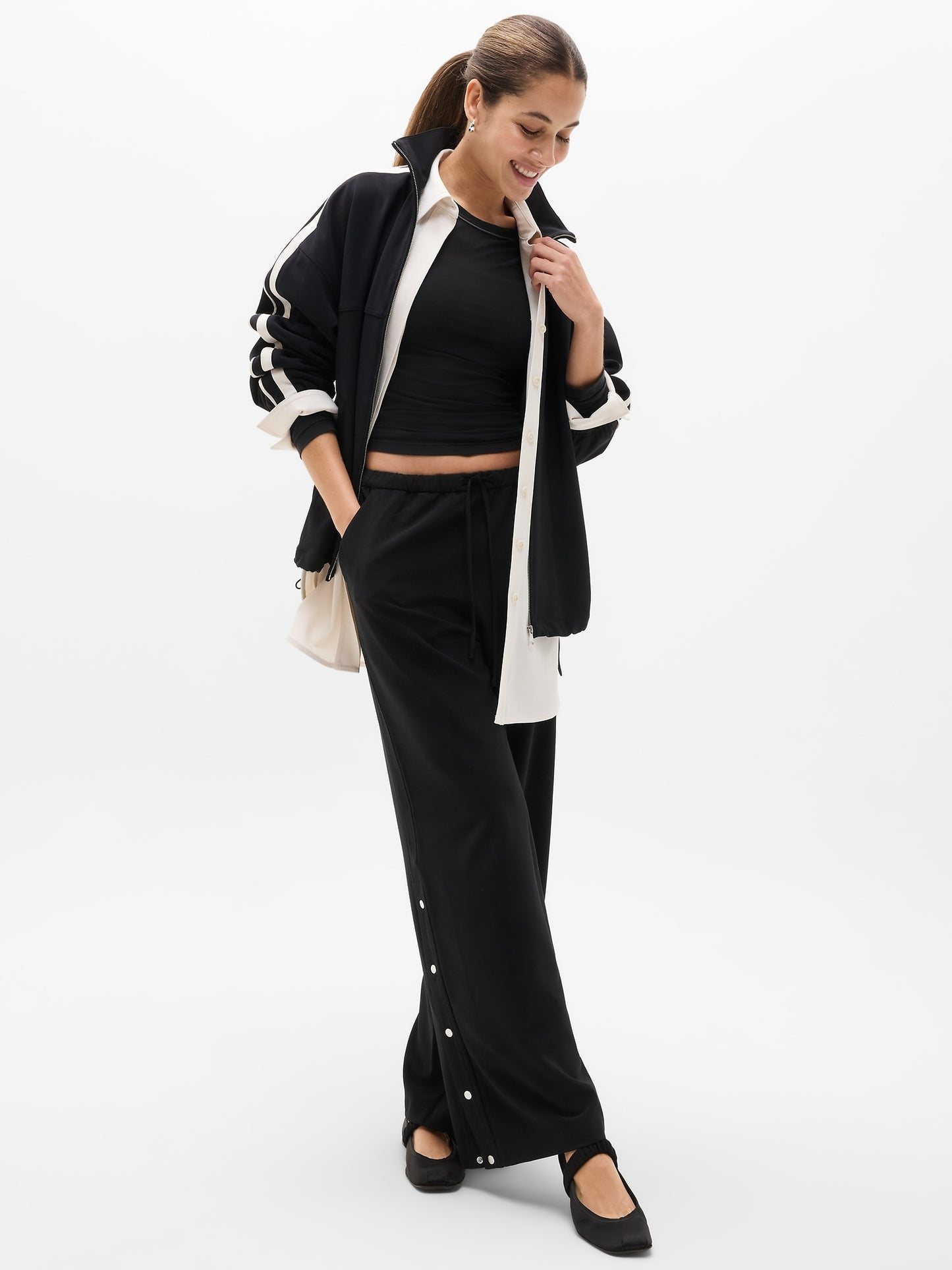 MVP Mid Rise Snap Pant