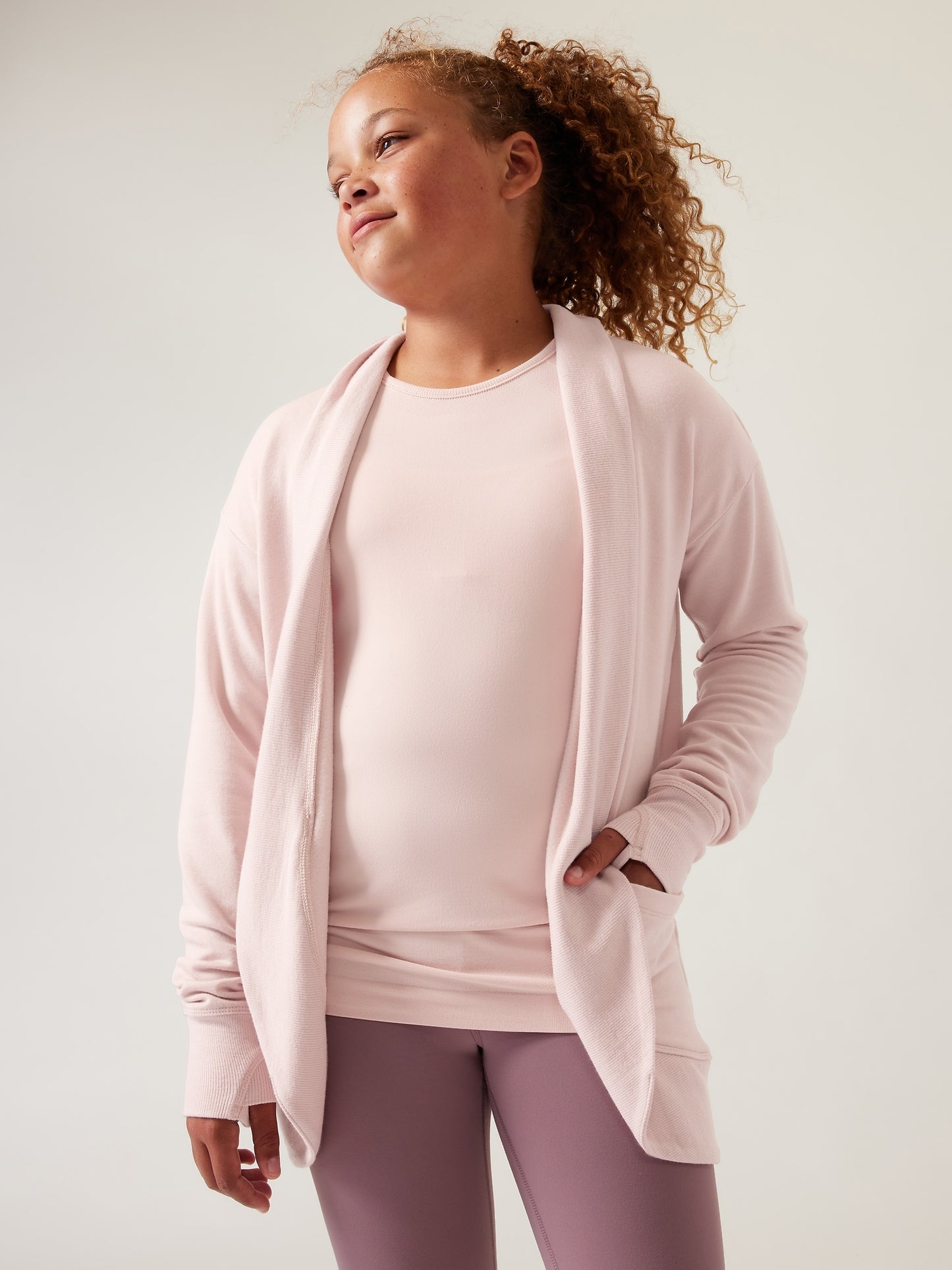 Athleta Girl Wrap 'N Roll Sweatshirt 2.0