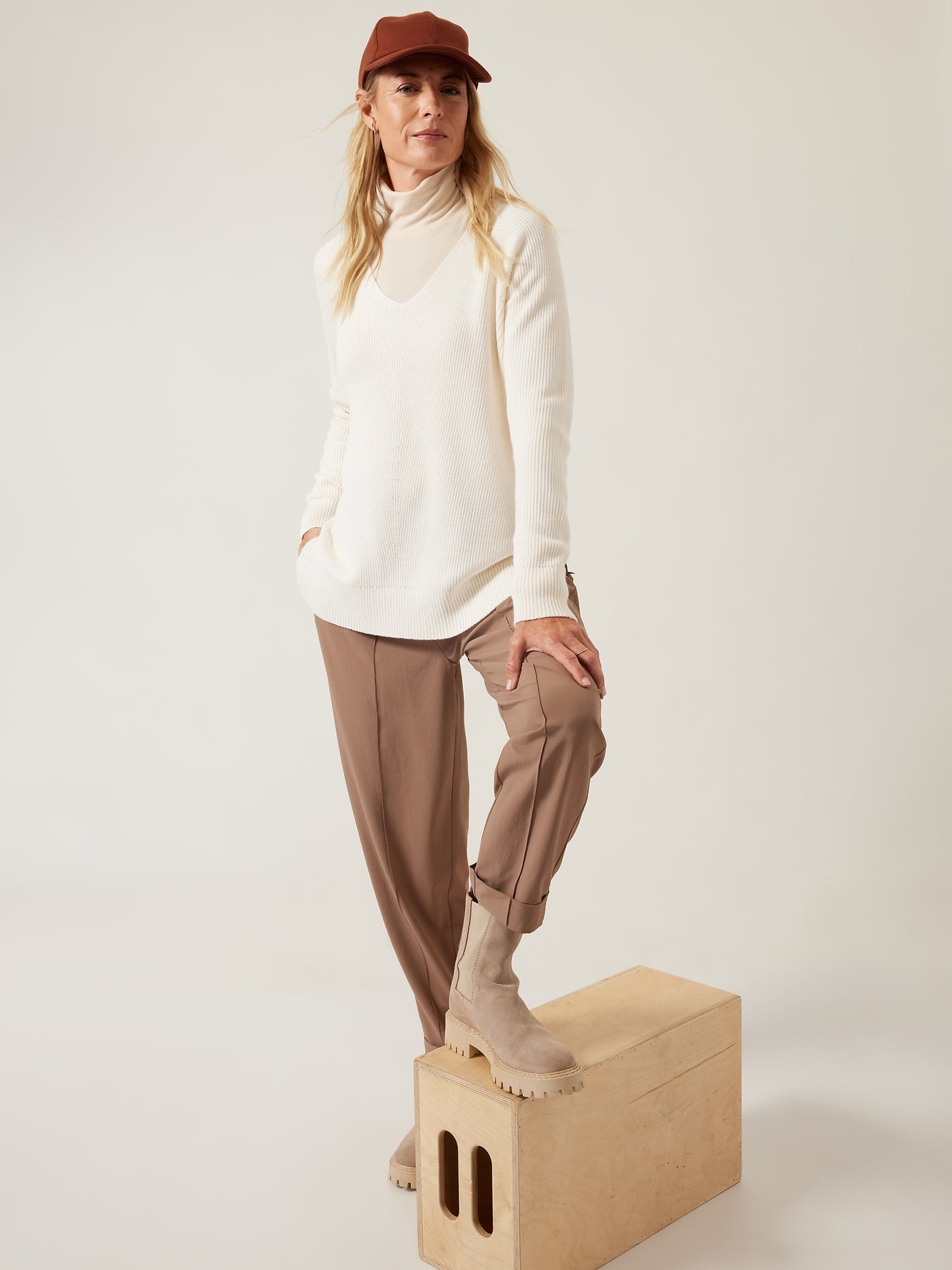 Hanover Refined V-Neck Sweater