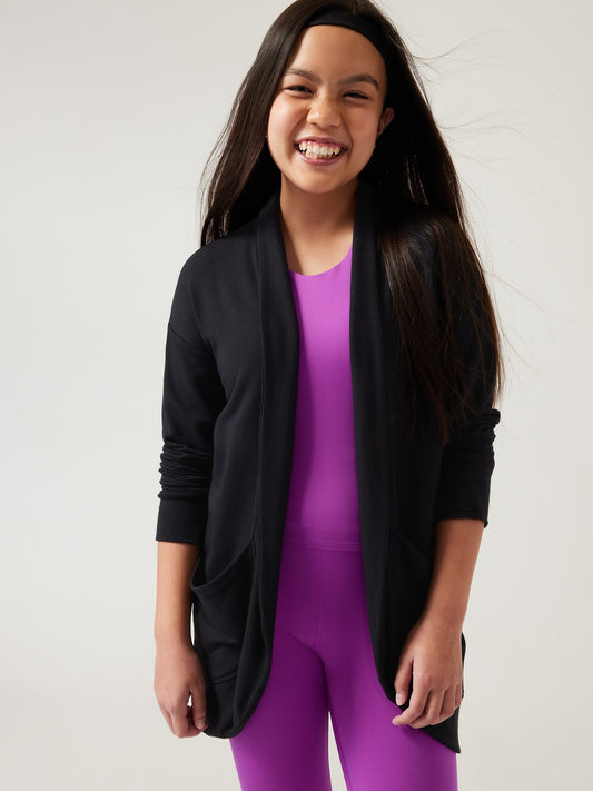 Athleta Girl Wrap 'N Roll Sweatshirt 2.0