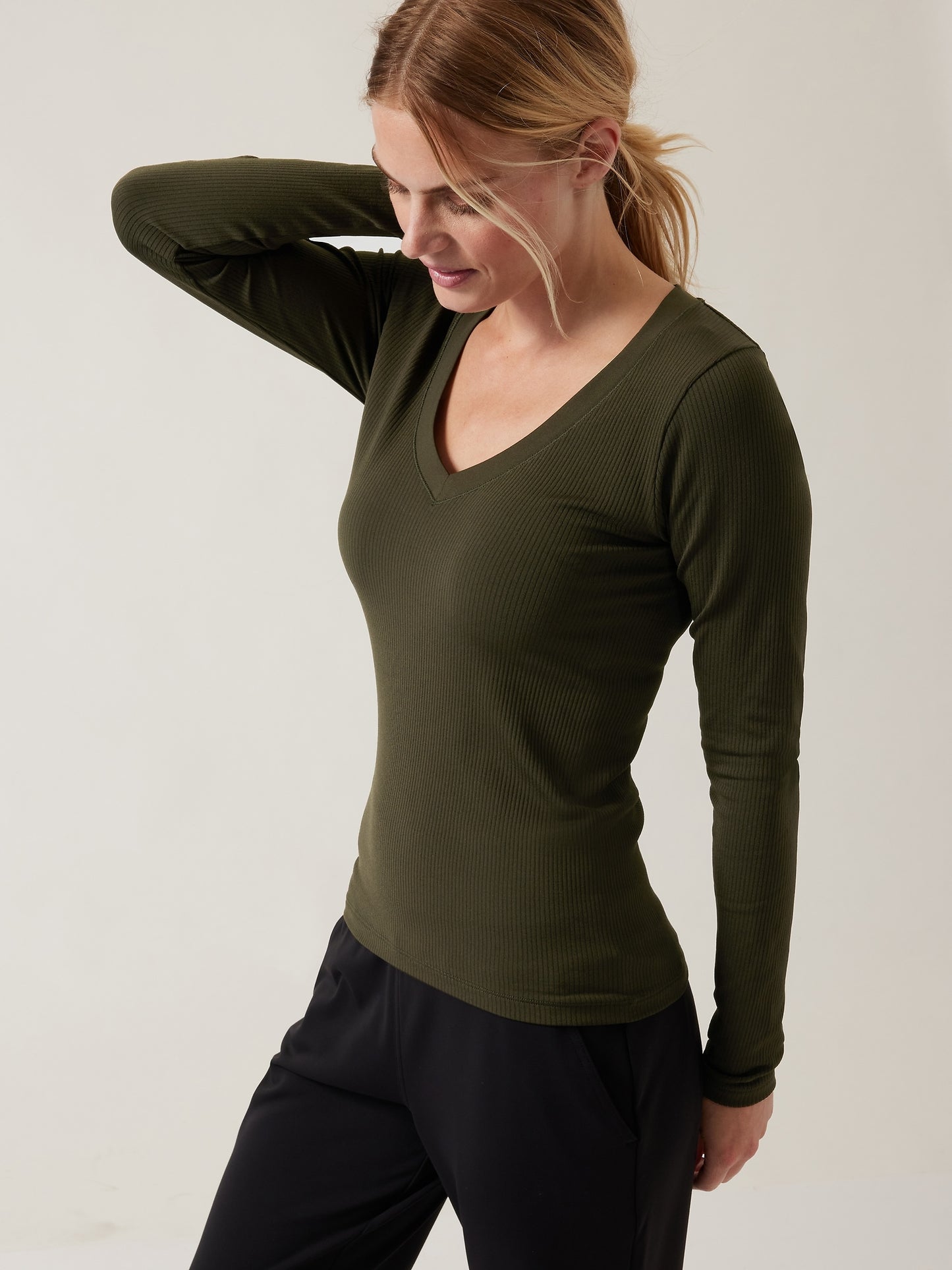 Renew Seamless V-Neck Top