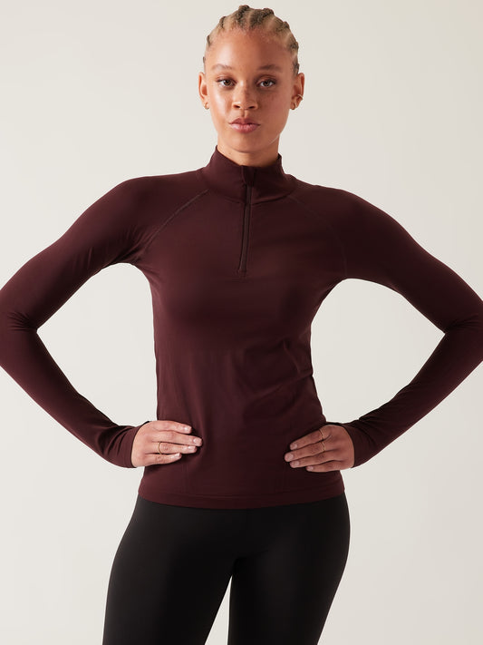 Momentum Seamless Half Zip