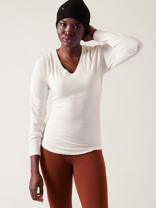 Outbound V-Neck Top