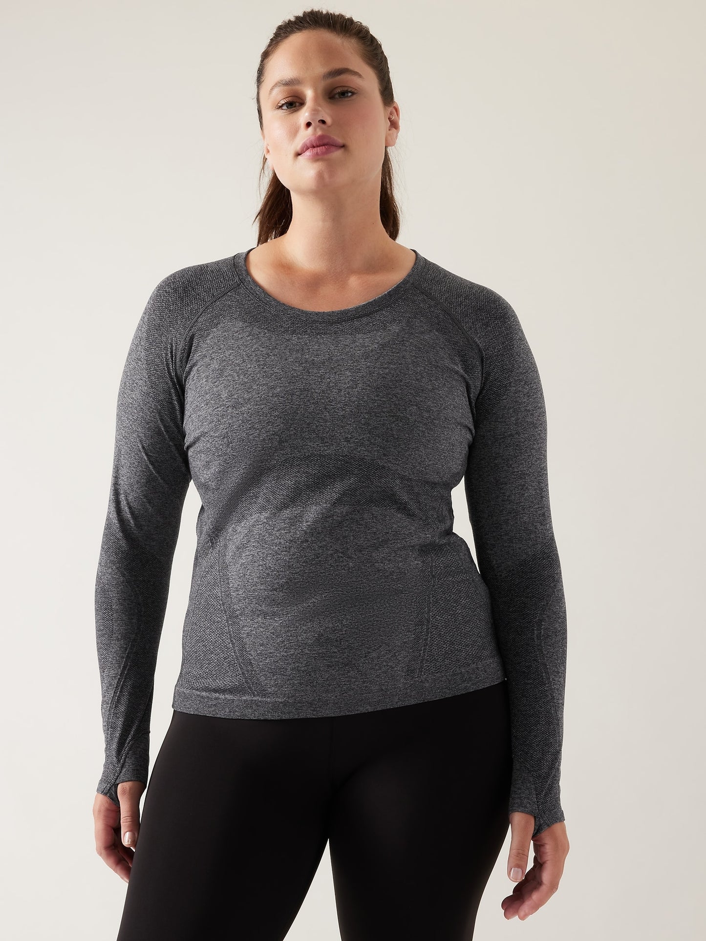 Momentum Seamless Heather Top