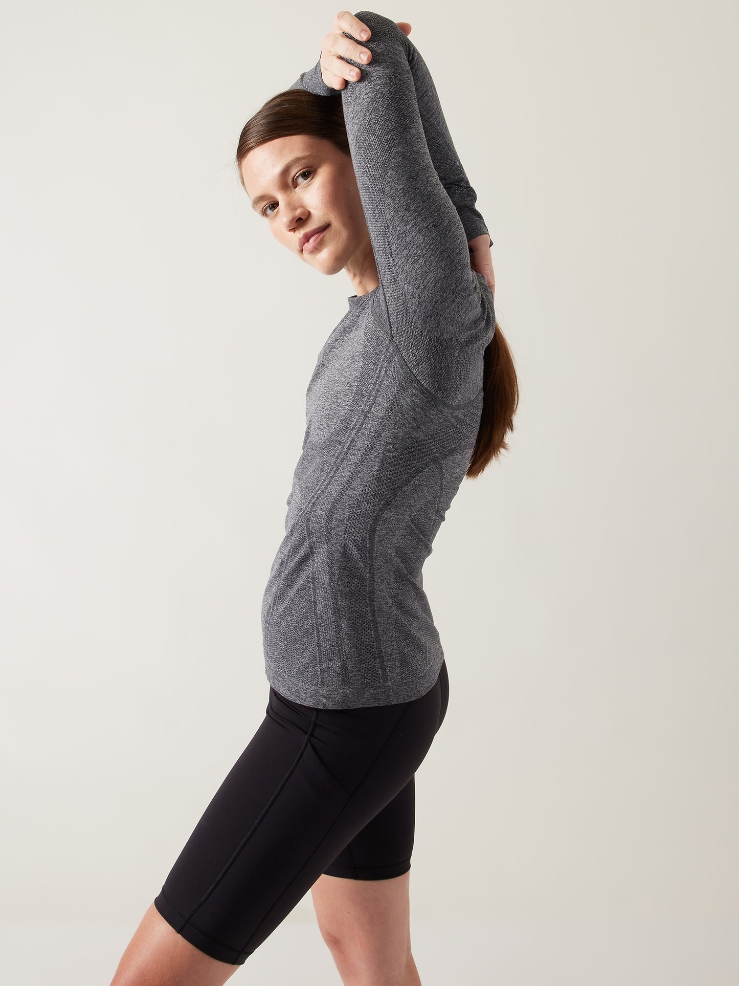 Momentum Seamless Heather Top