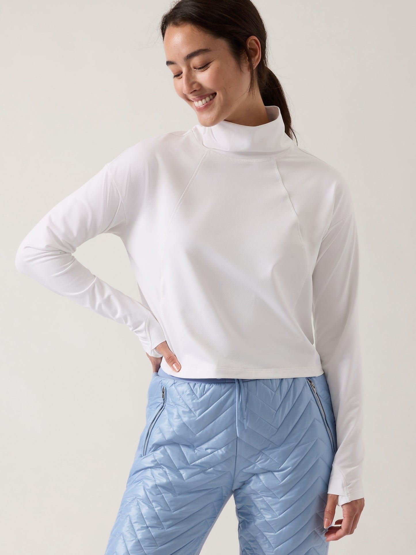 Whistler Mock Neck Top