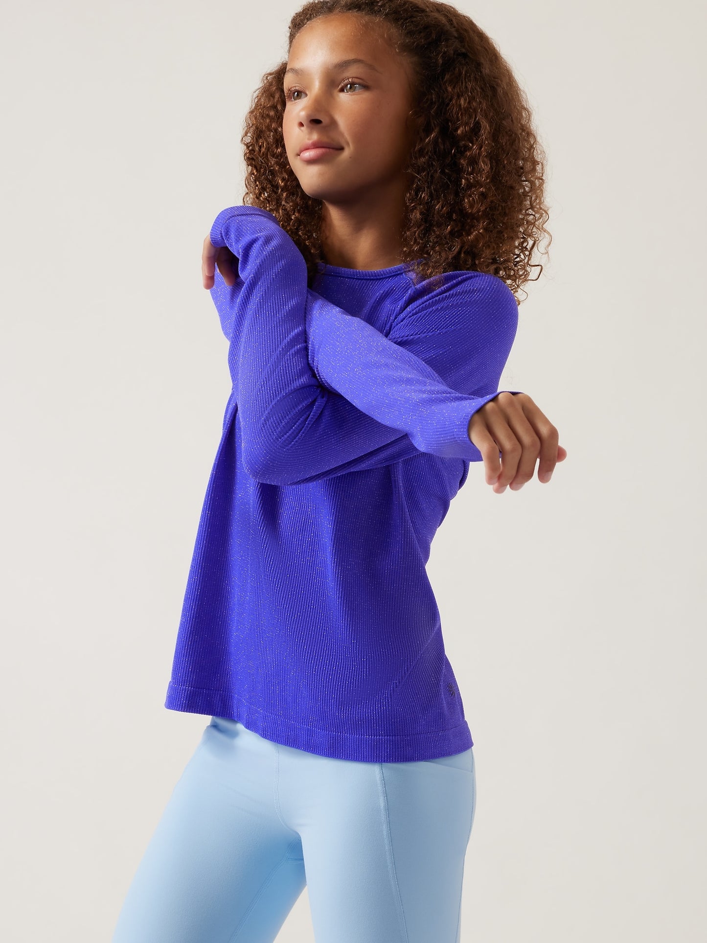 بلوزة Athleta Girl Power Up Shimmer