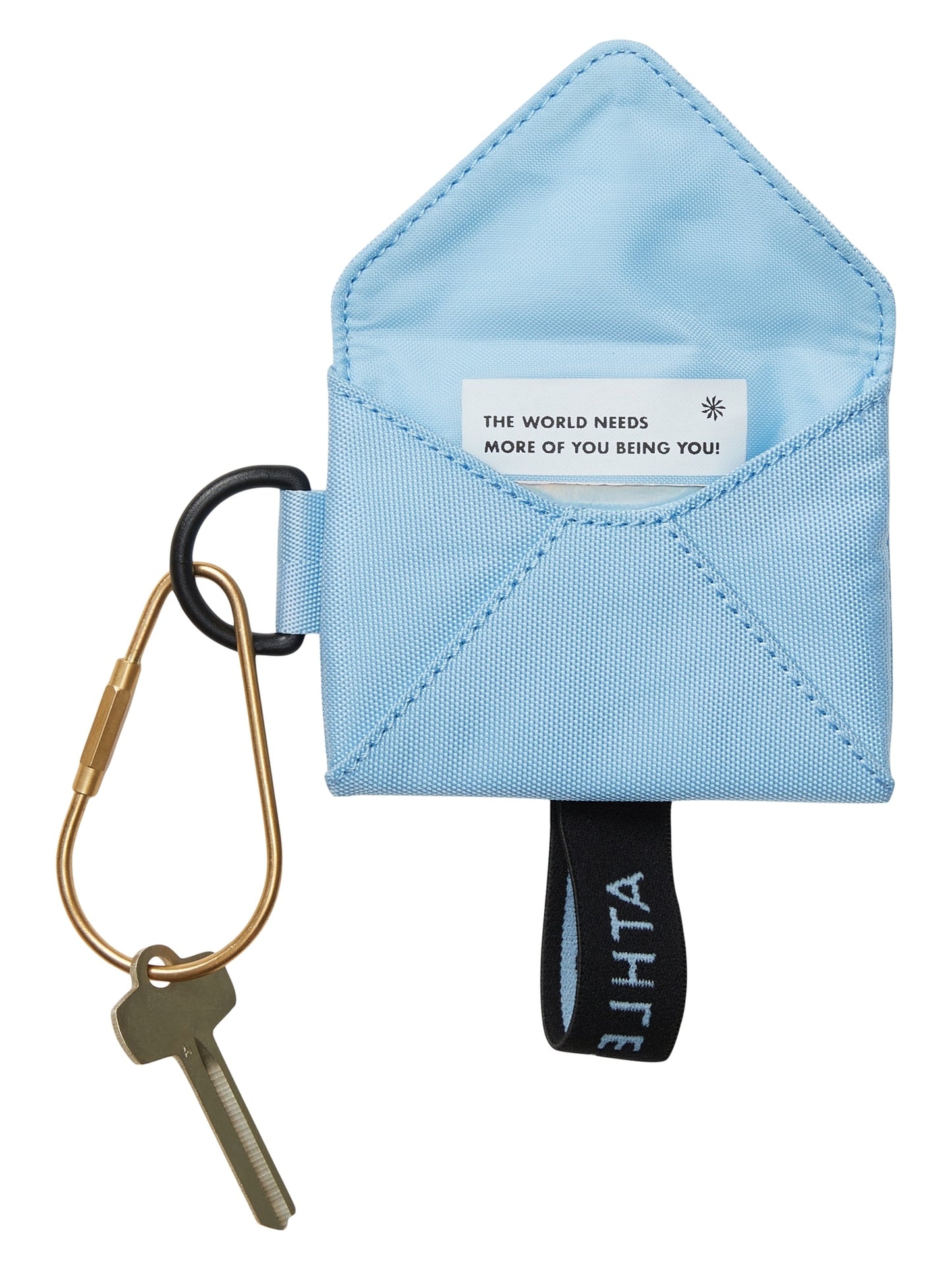 Athleta Girl Card Case Keychain