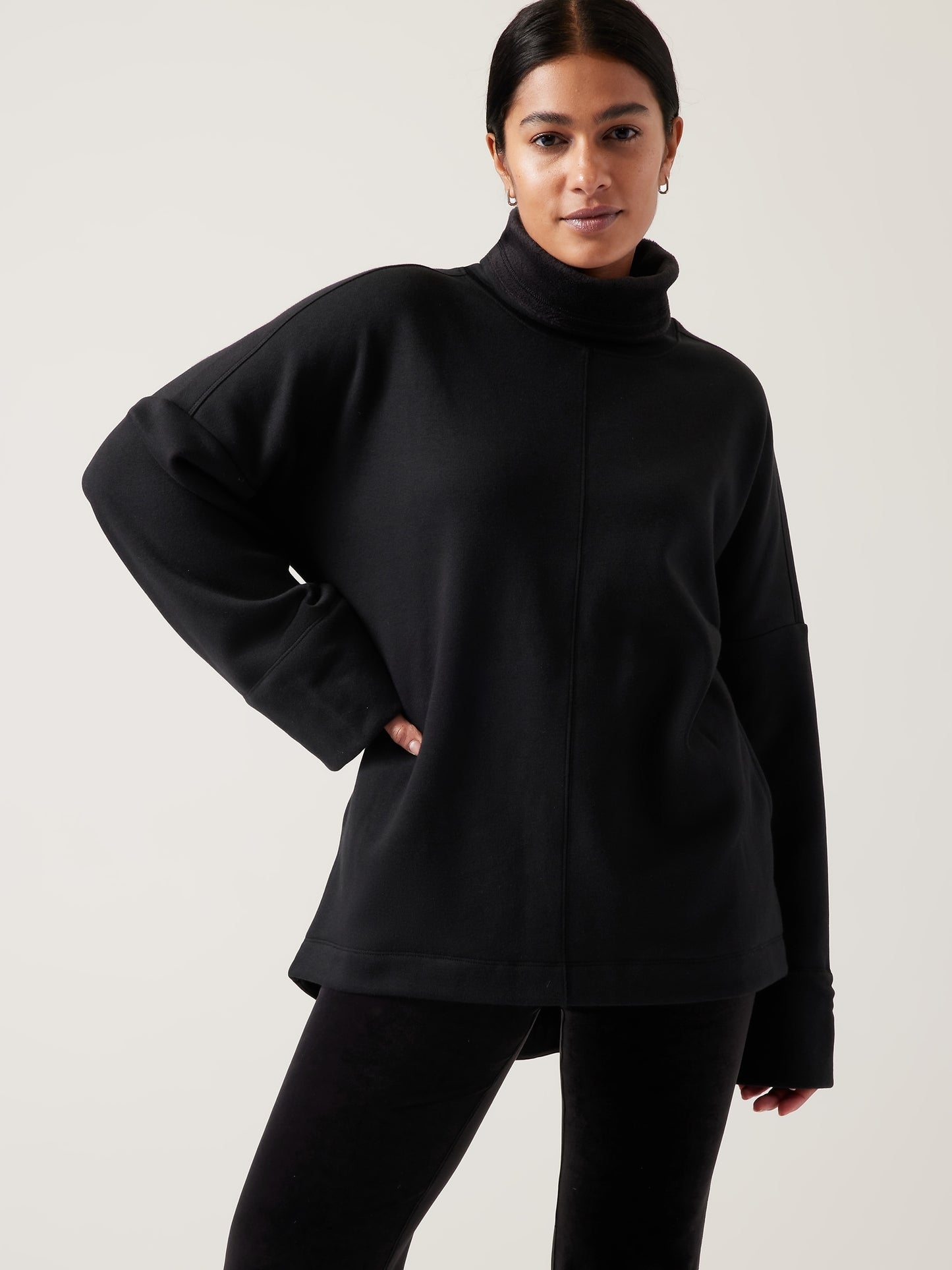 Cozy Karma Funnel Neck Sweatshirt