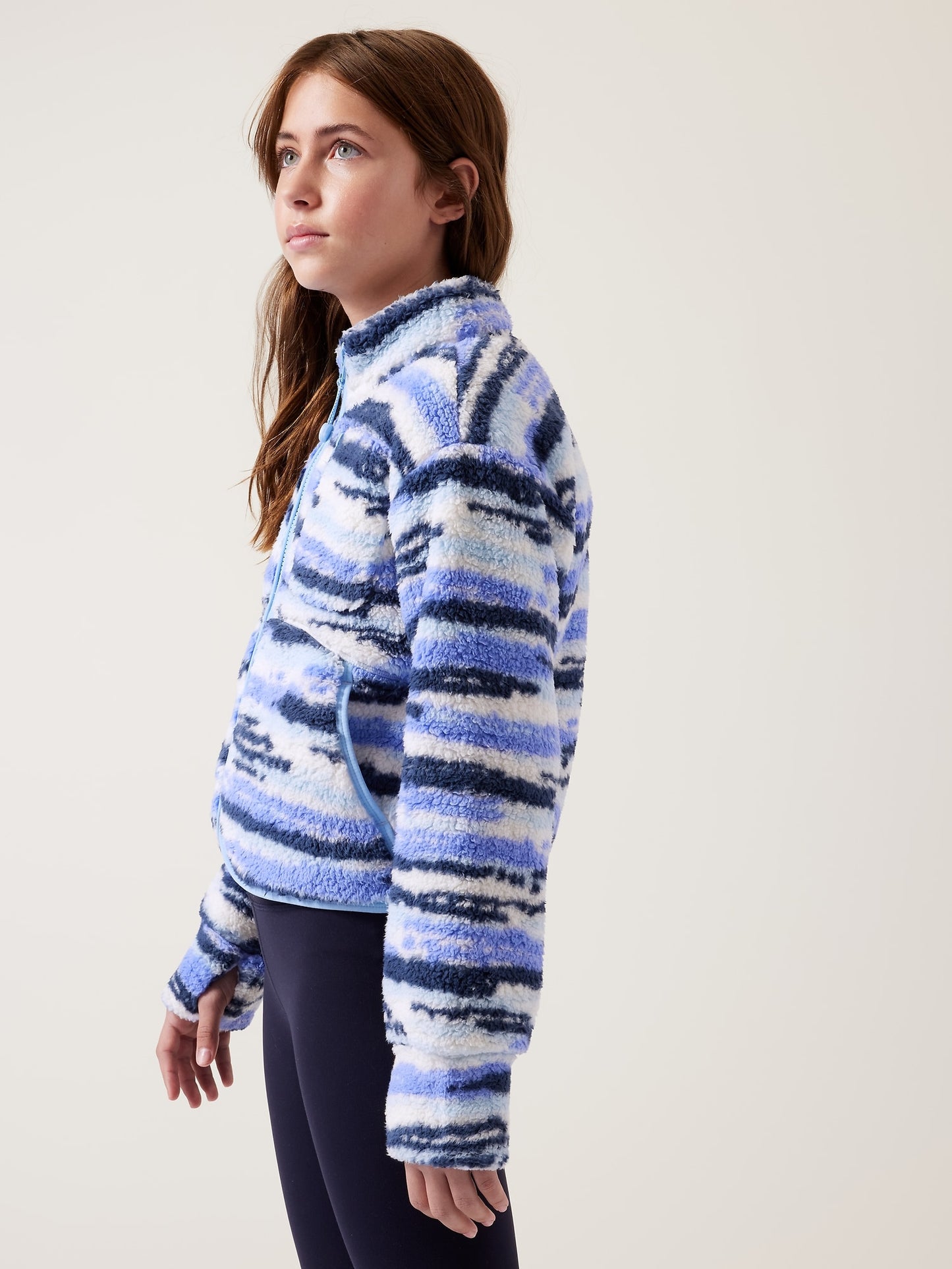 Athleta Girl So Toasty Tugga Sherpa Jacket