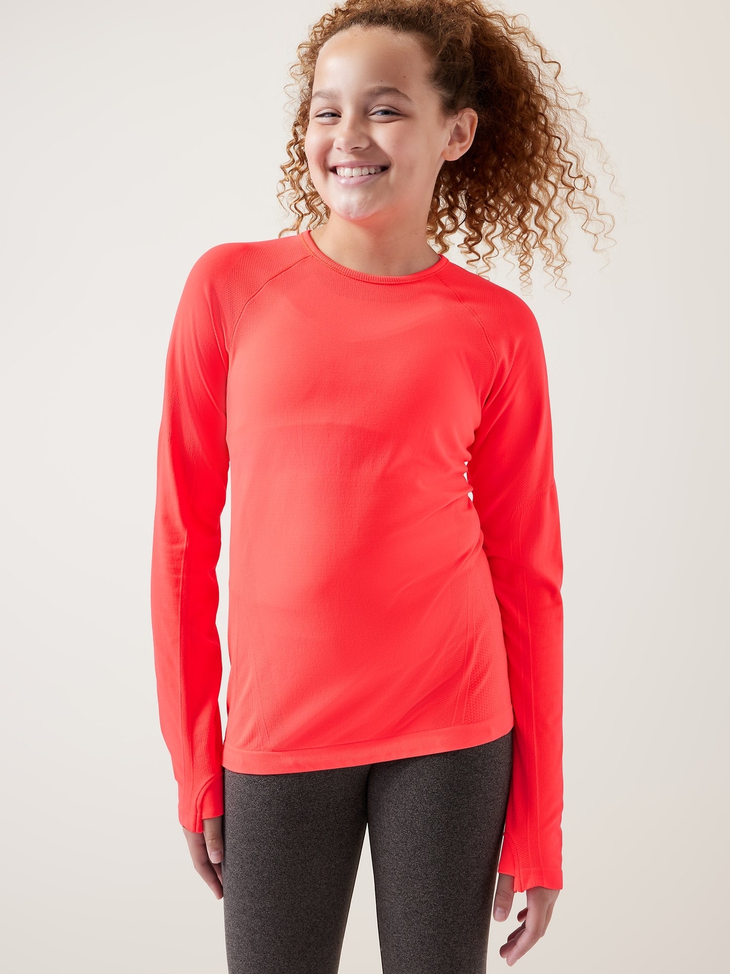 Athleta Girl Power Up Seamless Top