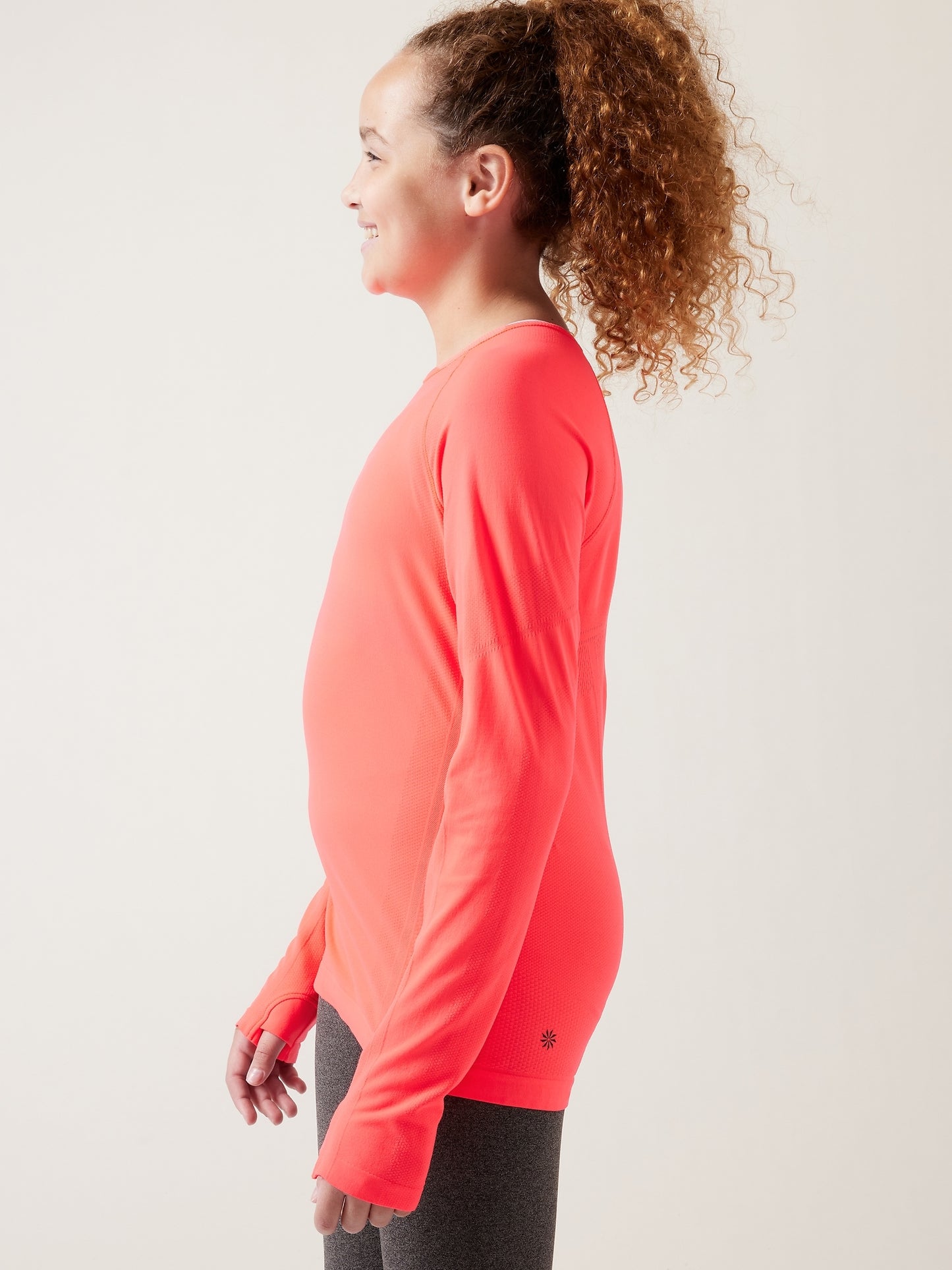 Athleta Girl Power Up Seamless Top