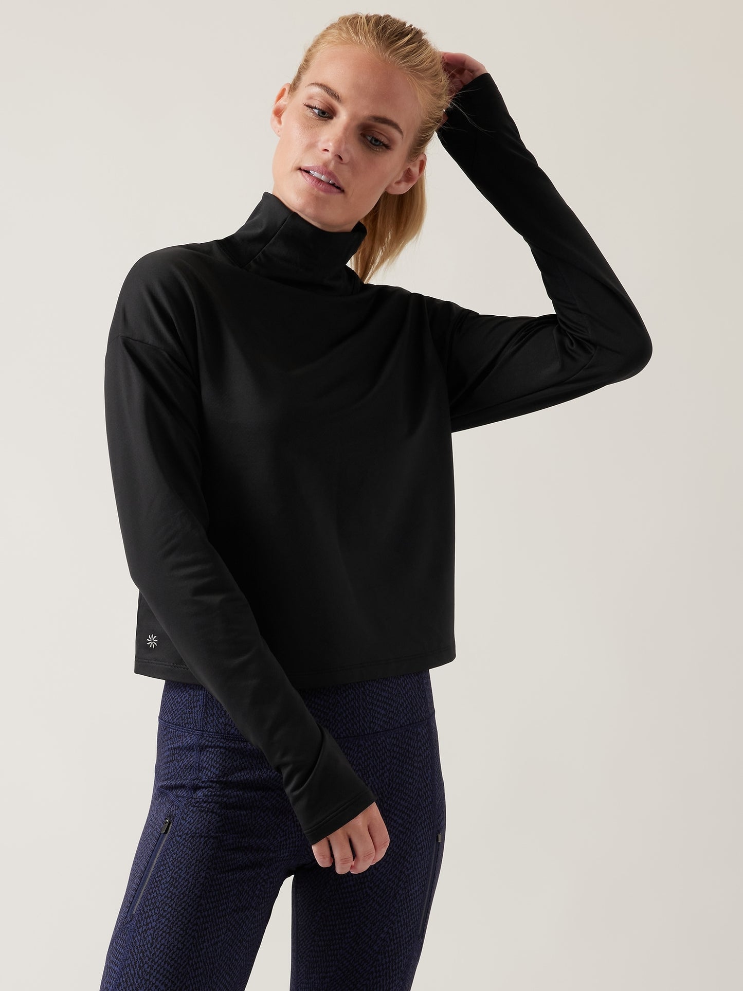 Whistler Mock Neck Top