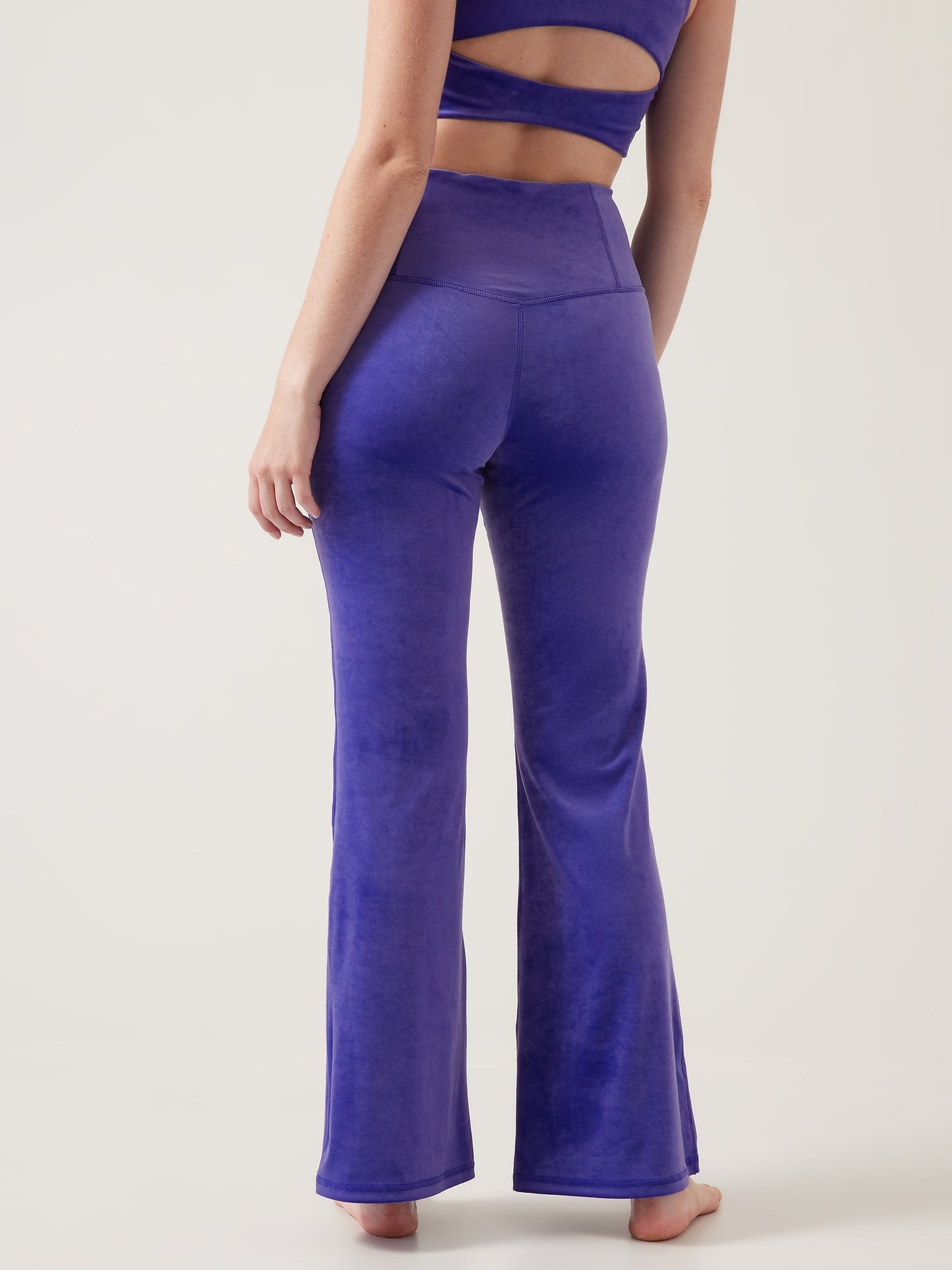 Elation Velvet Flare Pant