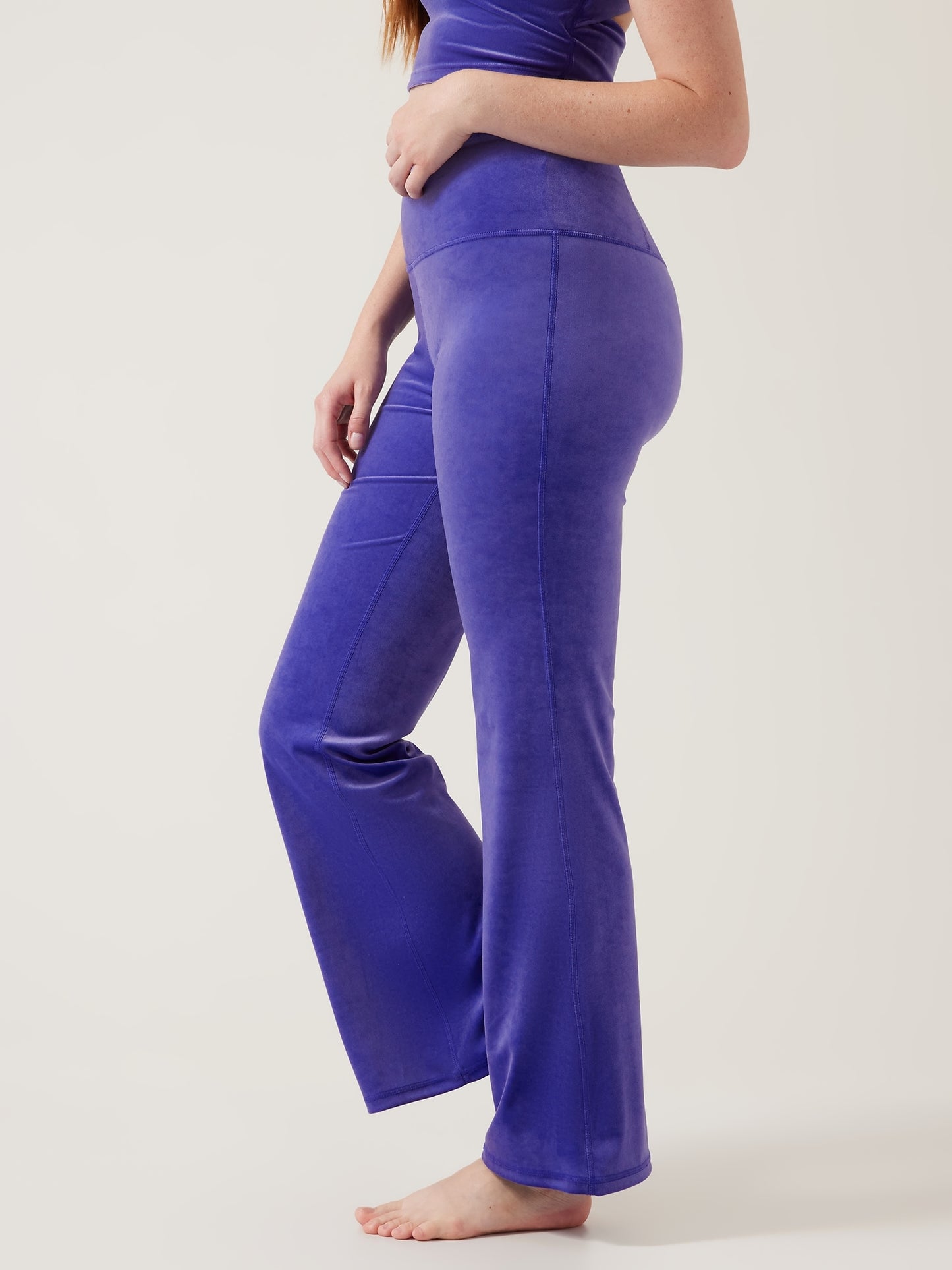 Elation Velvet Flare Pant