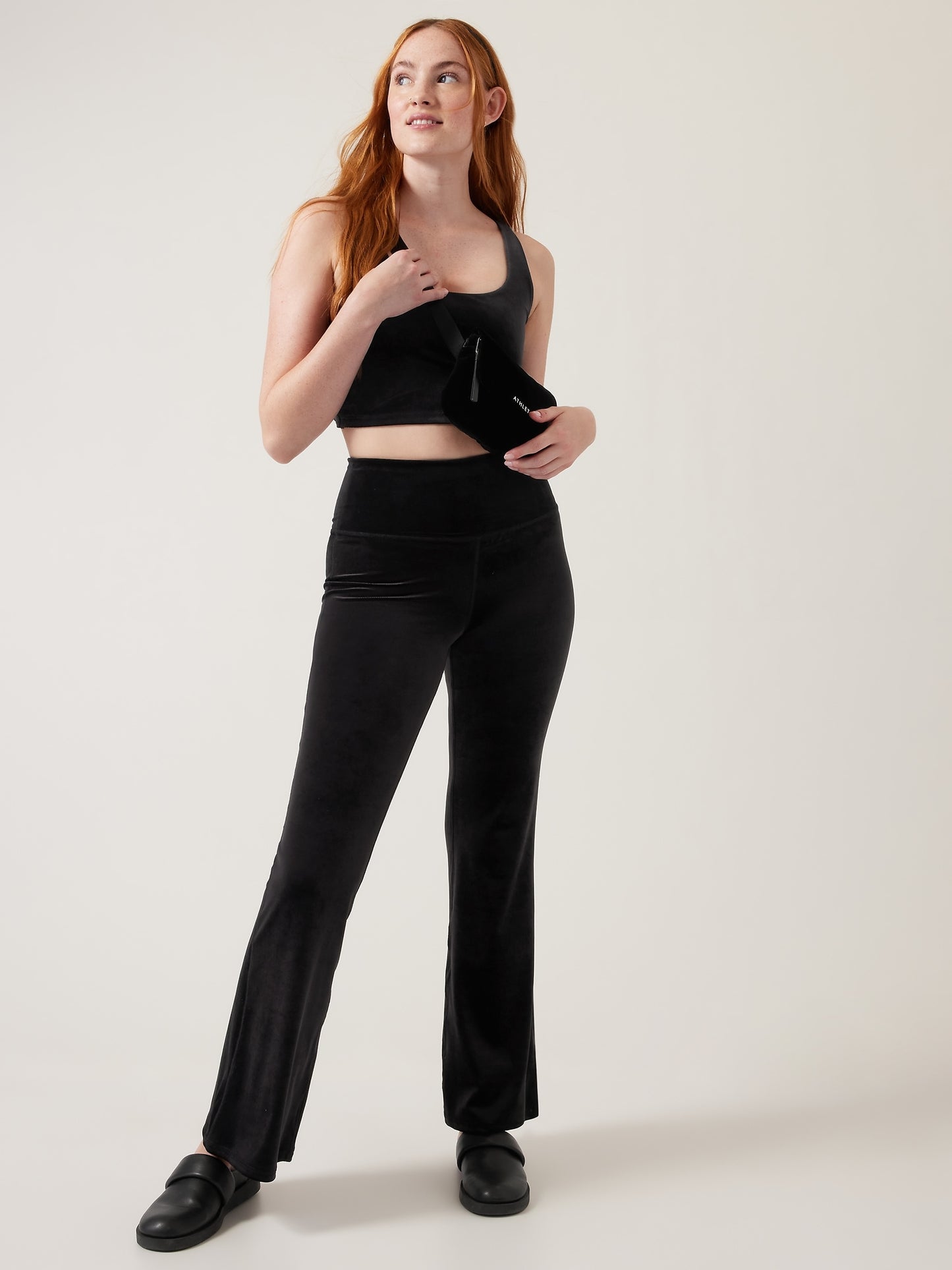 Elation Velvet Flare Pant