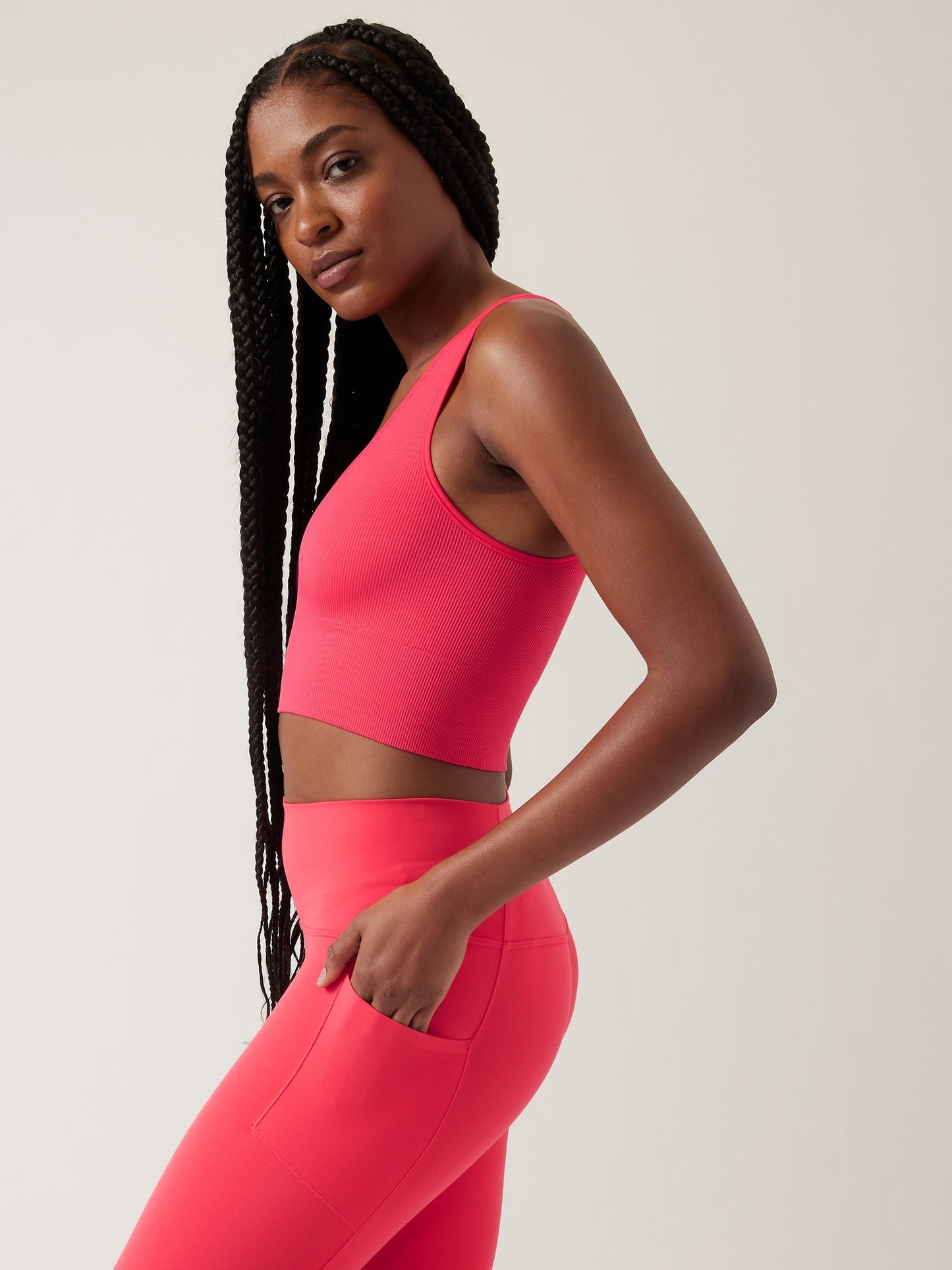 خزان Aurora Seamless Crop Rib