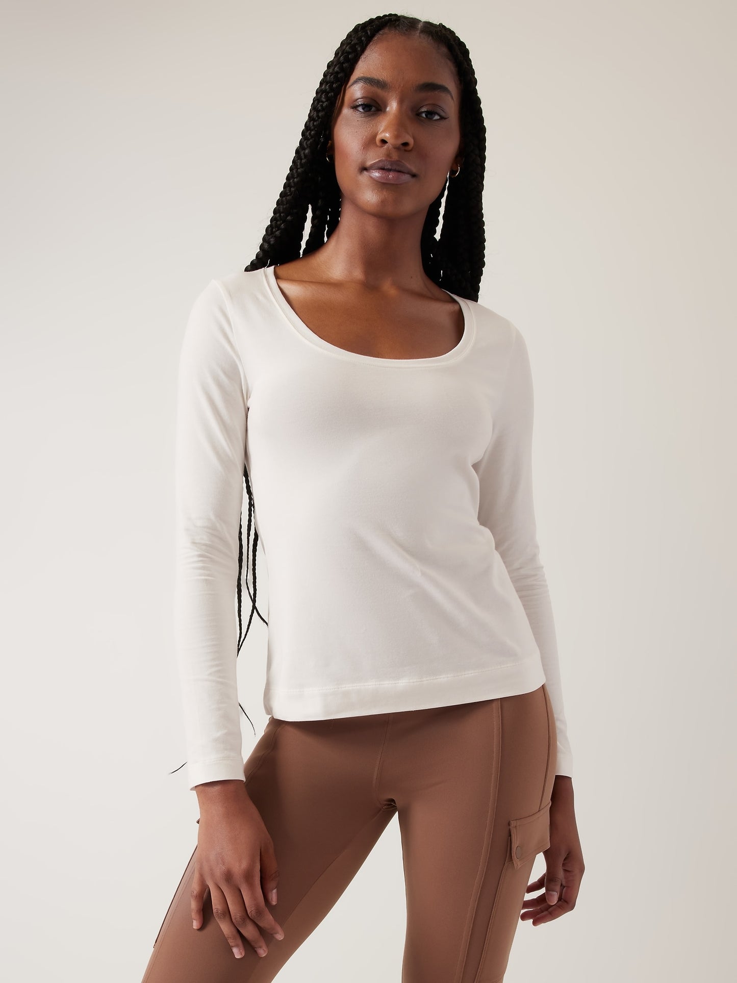 Outbound Scoop Neck Top