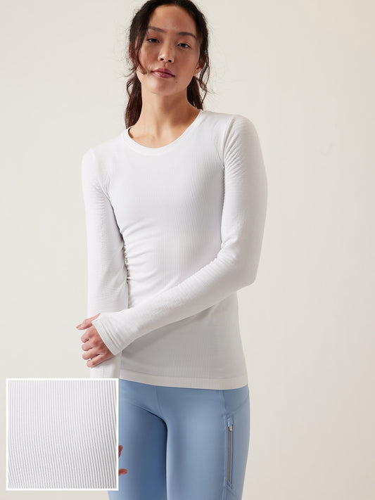 Flurry Blizzard Seamless Top