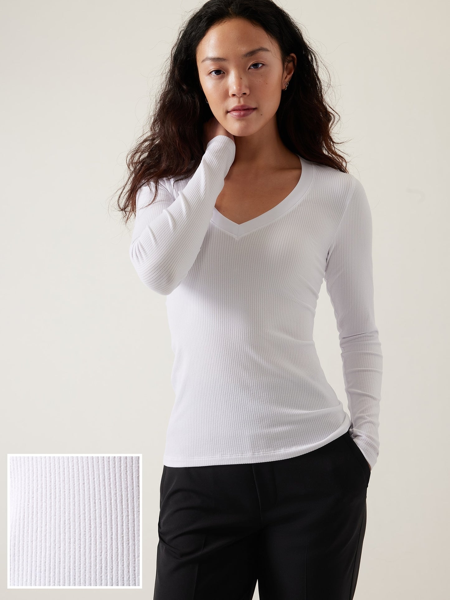 Renew Seamless V-Neck Top