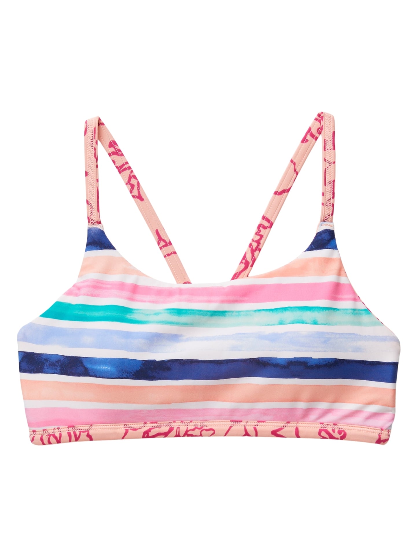 Athleta Girl Reversible Beachy Keen Bikini Top